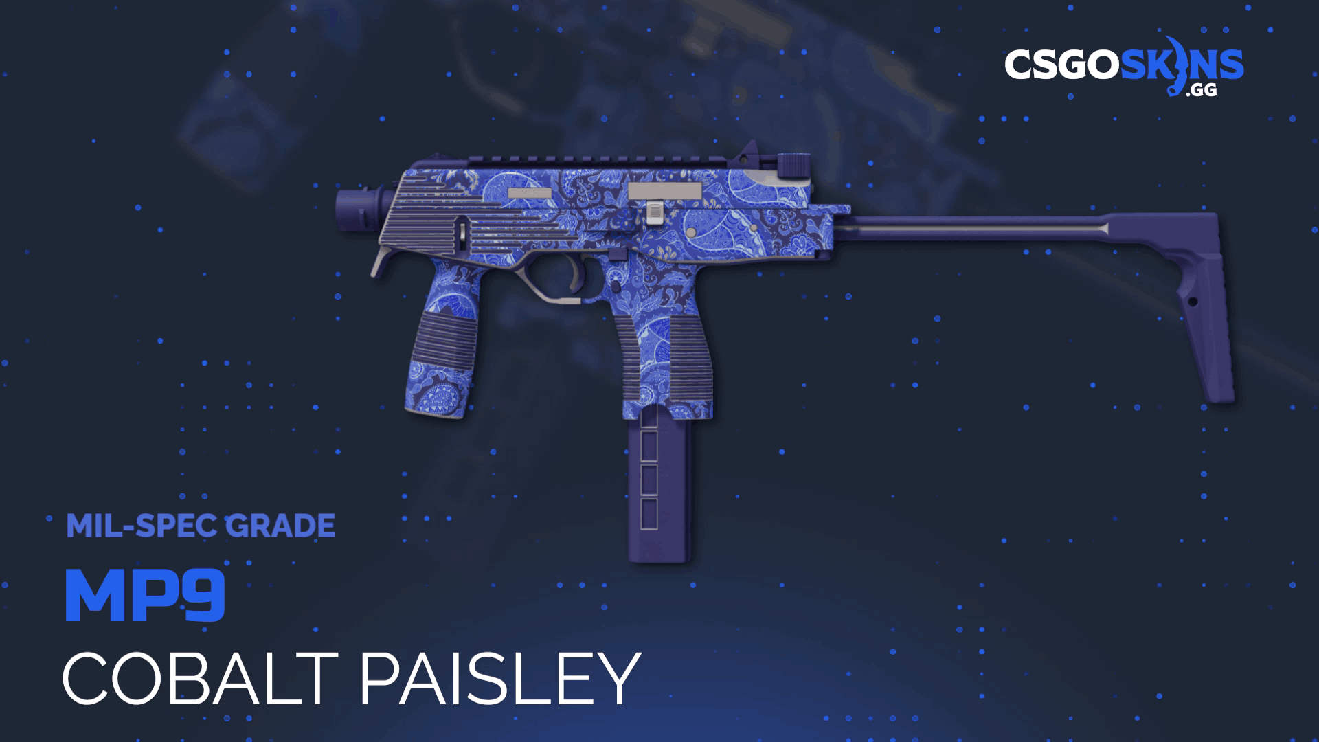 MP9 | Cobalt Paisley Gameplay Showcase
