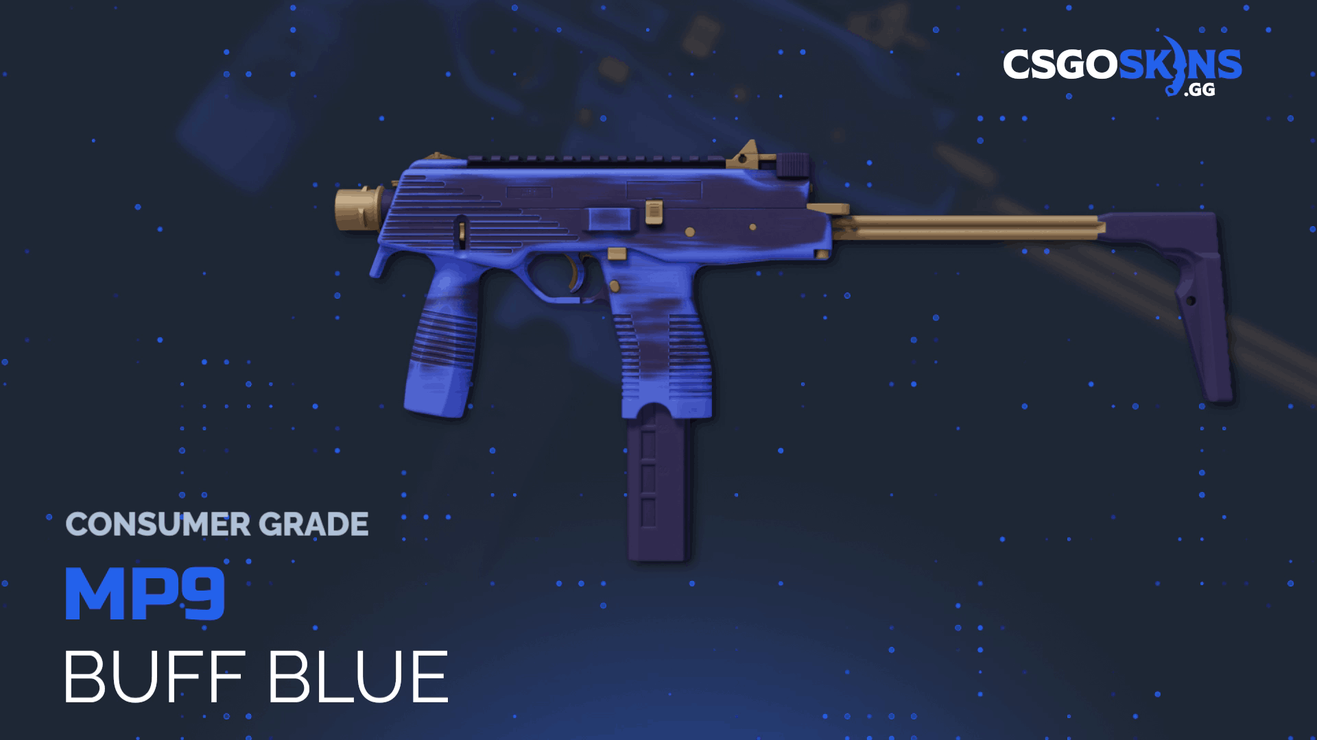 MP9 | Buff Blue Gameplay Showcase