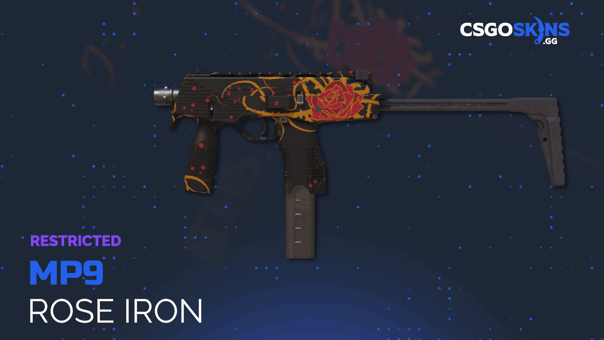 MP9 | Rose Iron Gameplay Showcase