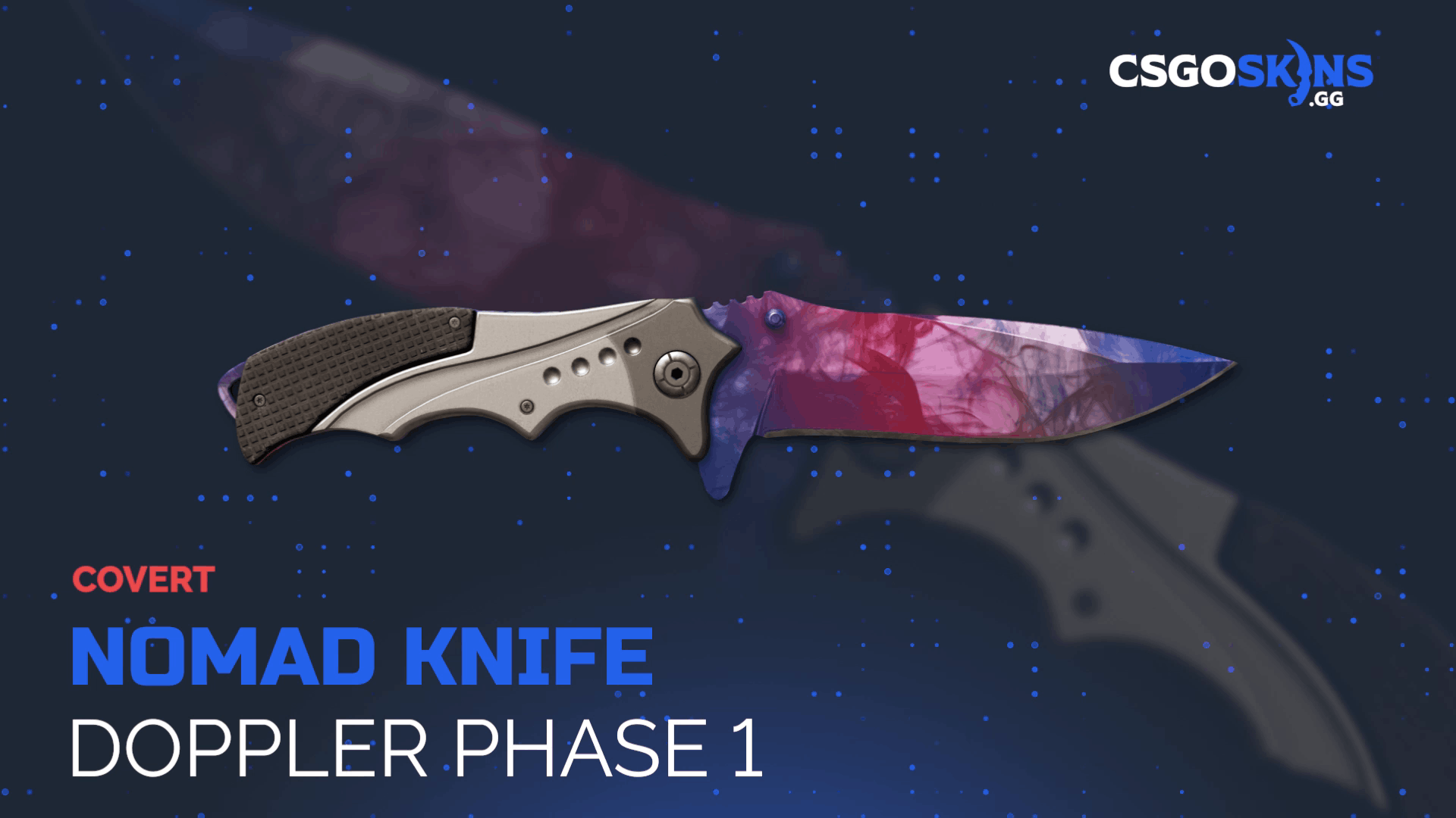 ★ Nomad Knife | Doppler Phase 1 Gameplay Showcase