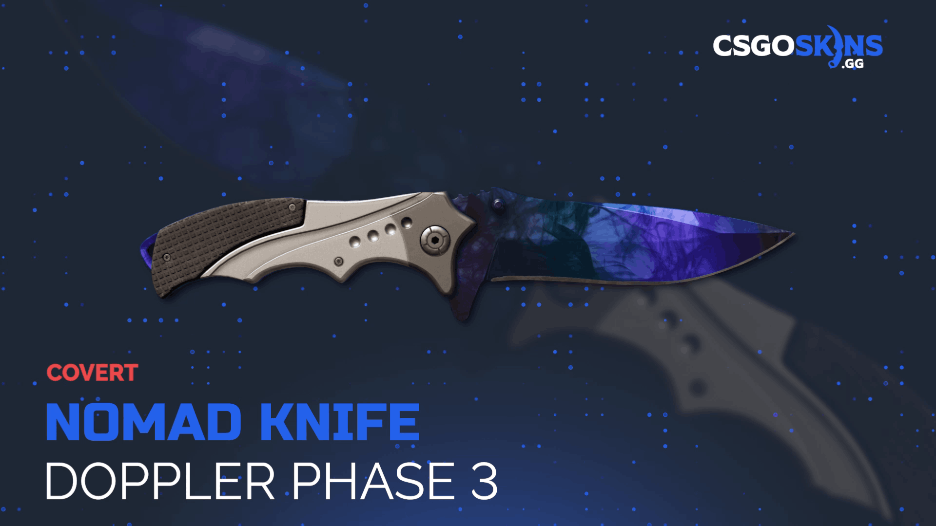 ★ Nomad Knife | Doppler Phase 3 Gameplay Showcase