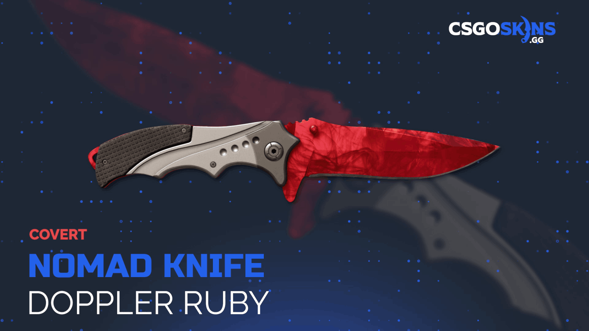 ★ Nomad Knife | Doppler Ruby Gameplay Showcase