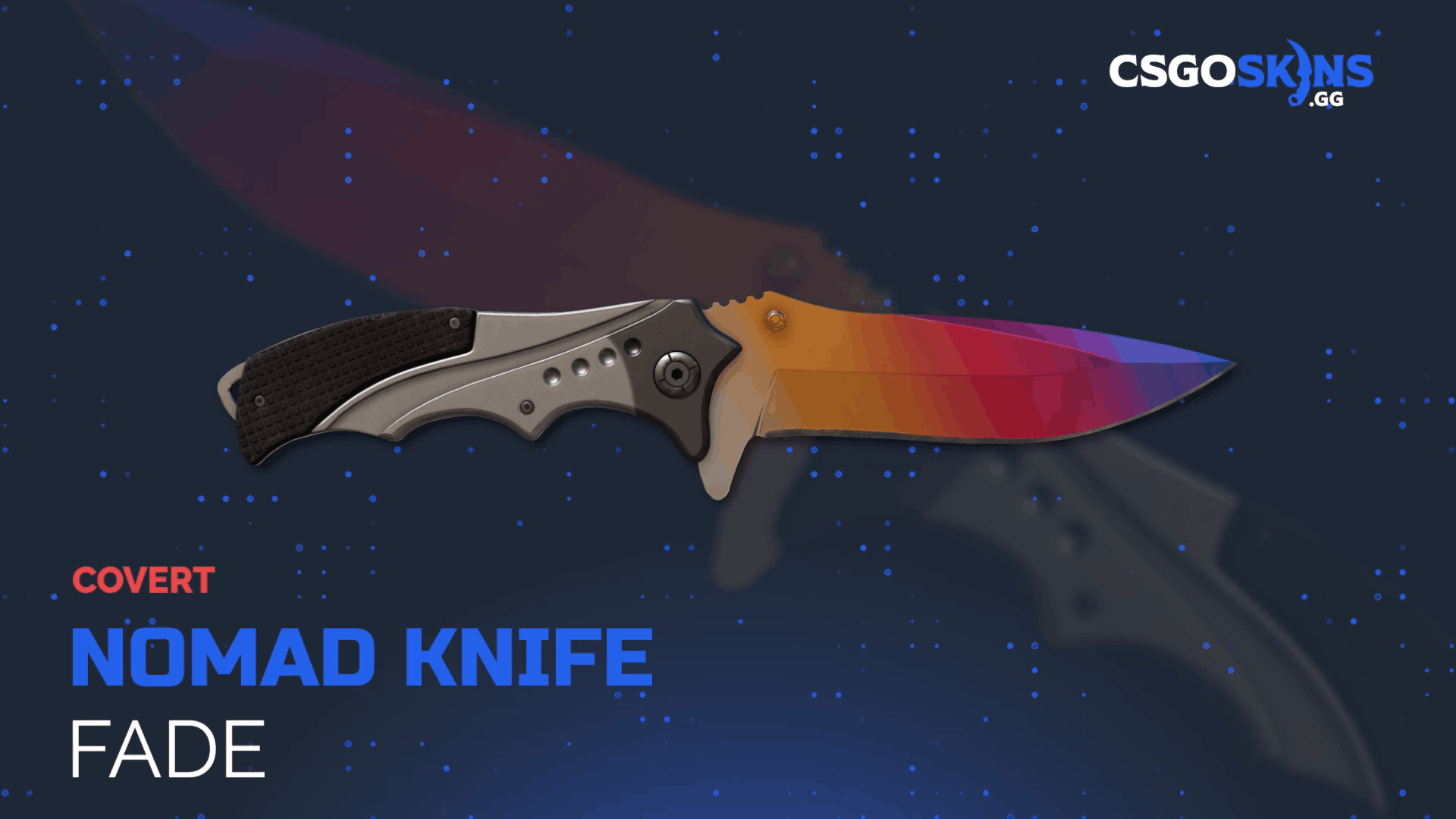 ★ Nomad Knife | Fade Gameplay Showcase