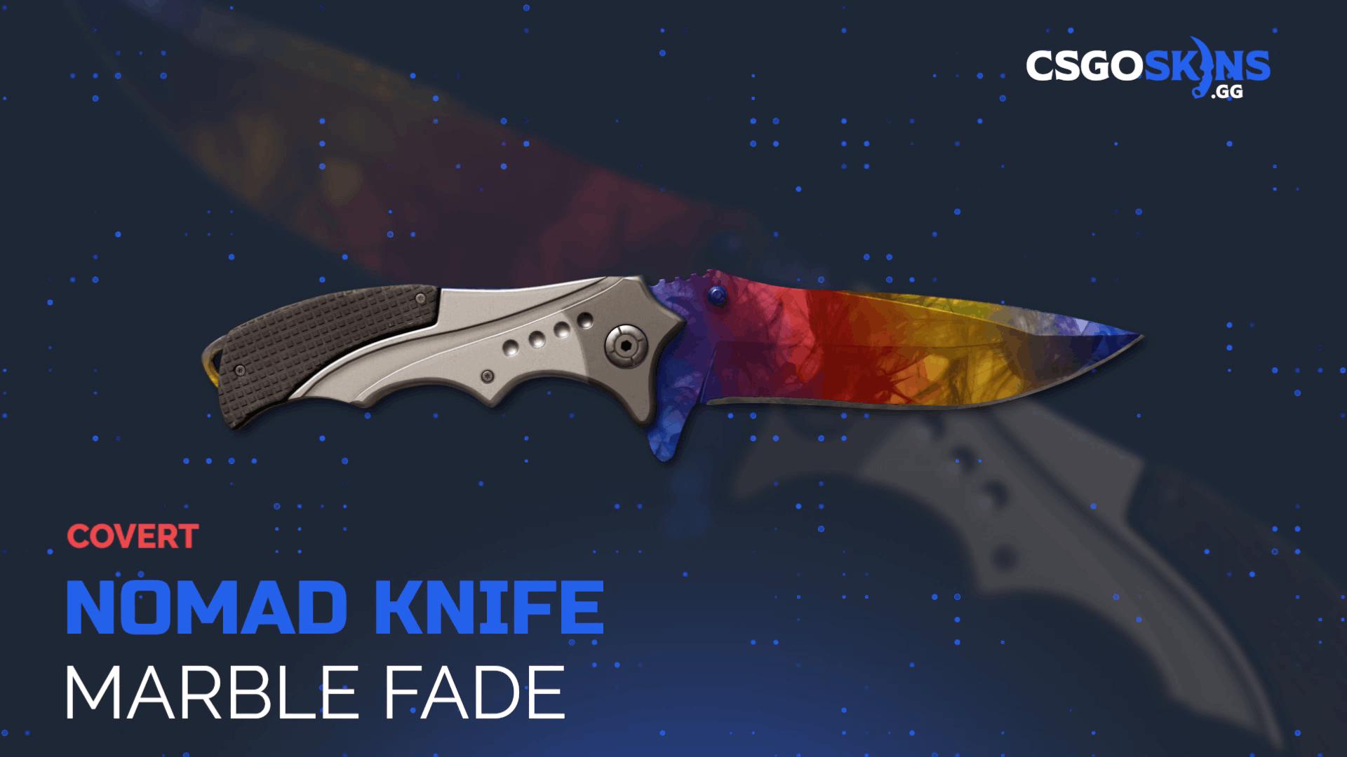 ★ Nomad Knife | Marble Fade Gameplay Showcase