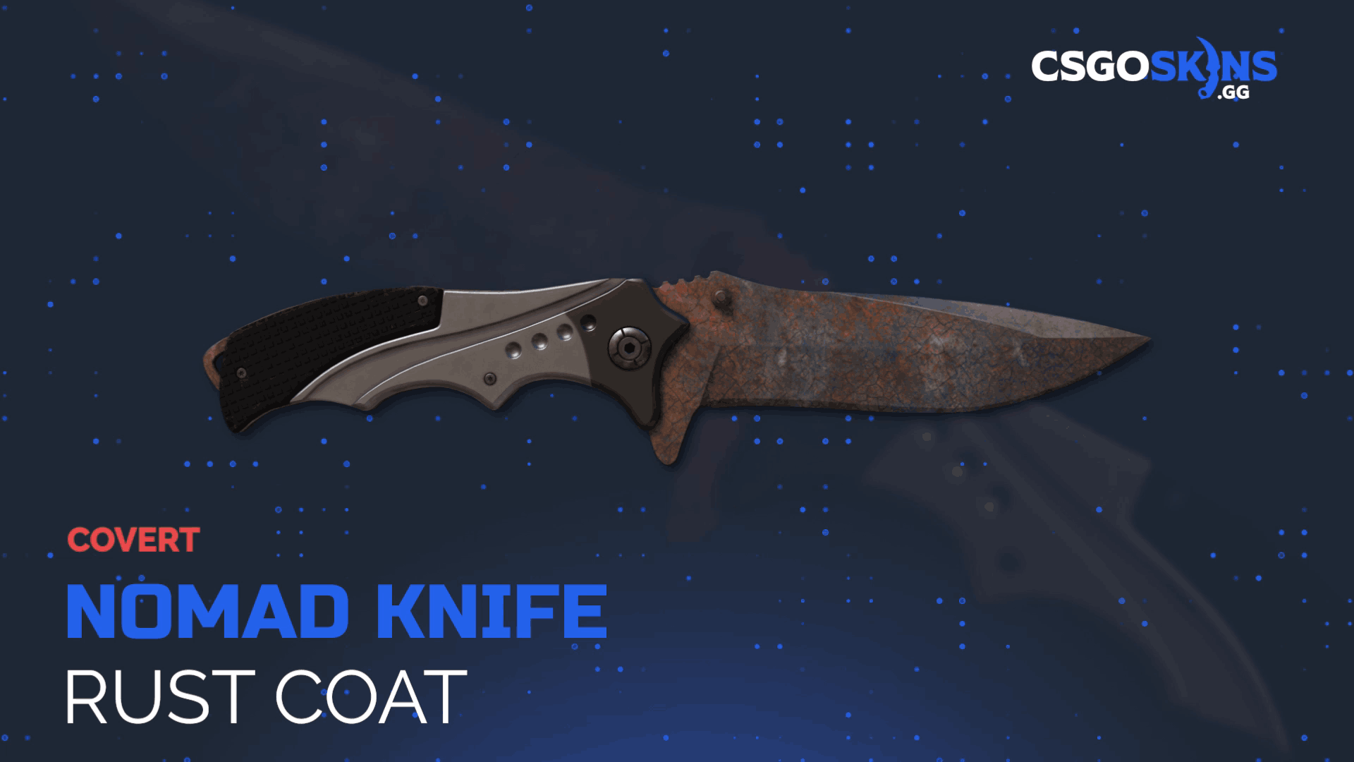 ★ Nomad Knife | Rust Coat Gameplay Showcase