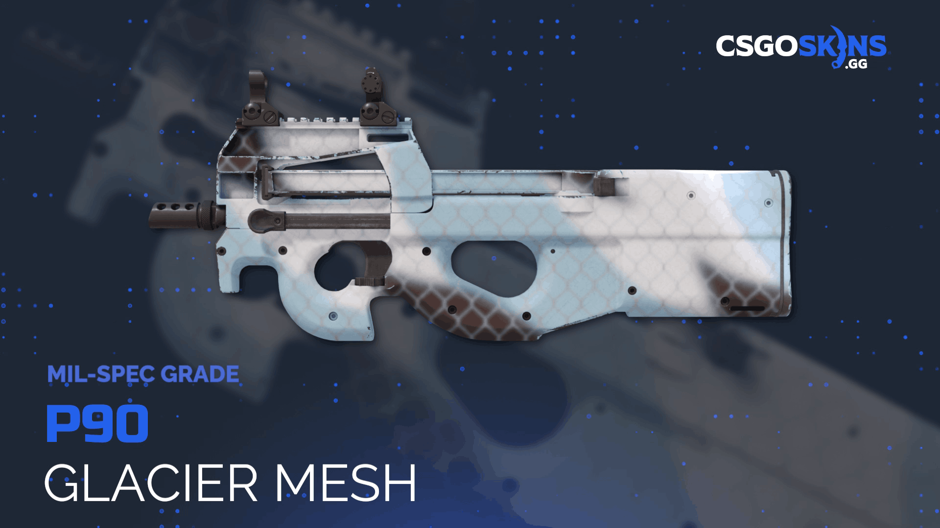 P90 | Glacier Mesh Gameplay Showcase