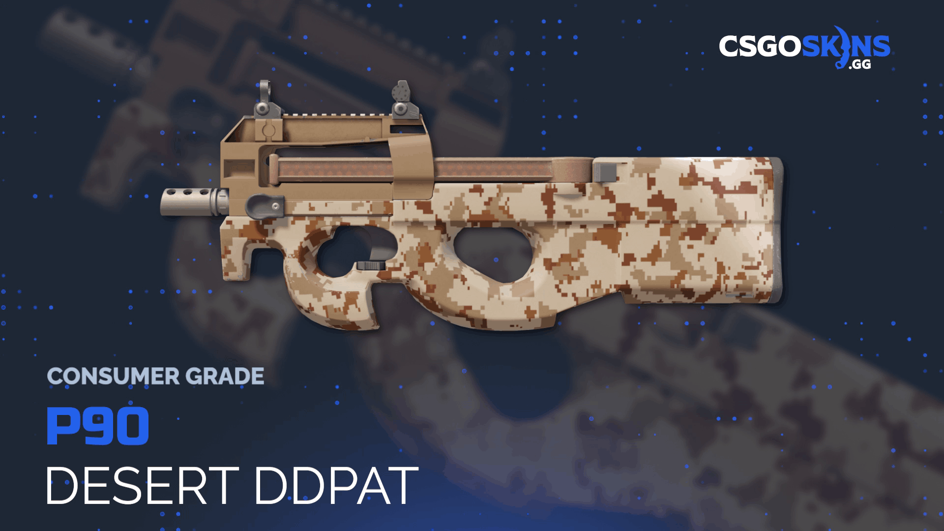 P90 | Desert DDPAT Gameplay Showcase