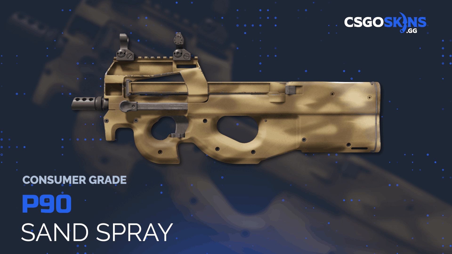 P90 | Sand Spray Gameplay Showcase
