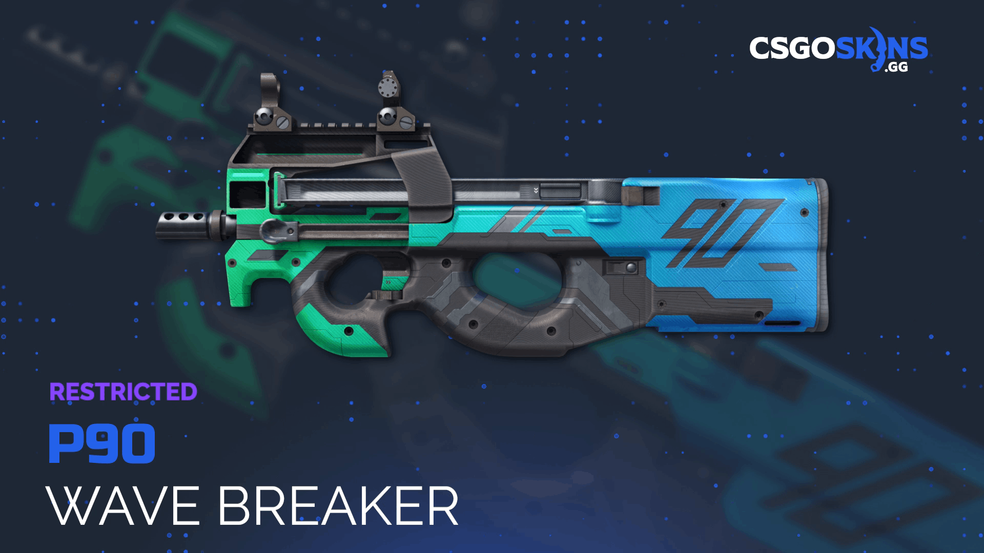 P90 | Wave Breaker Gameplay Showcase