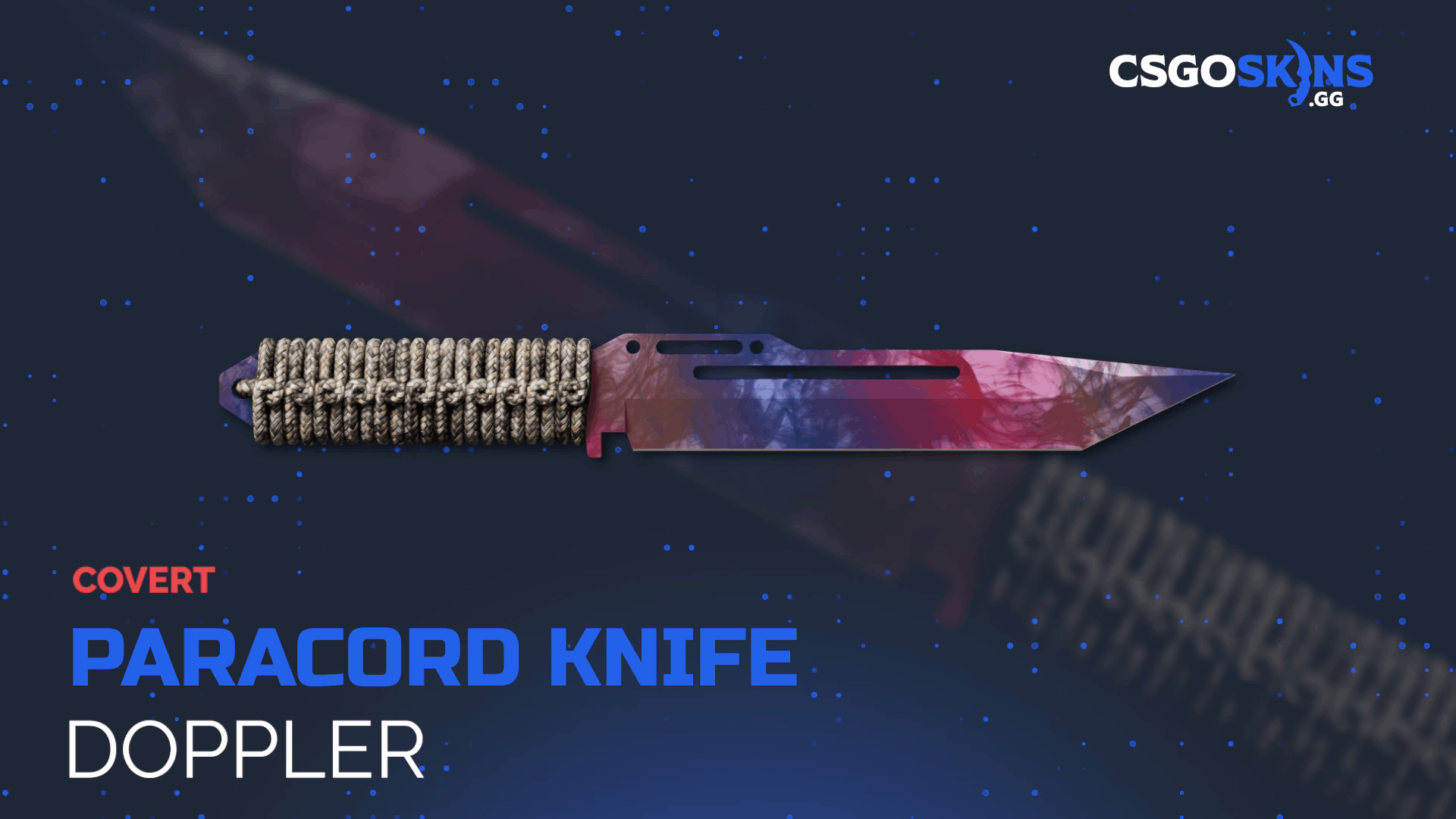 ★ Paracord Knife | Doppler Gameplay Showcase