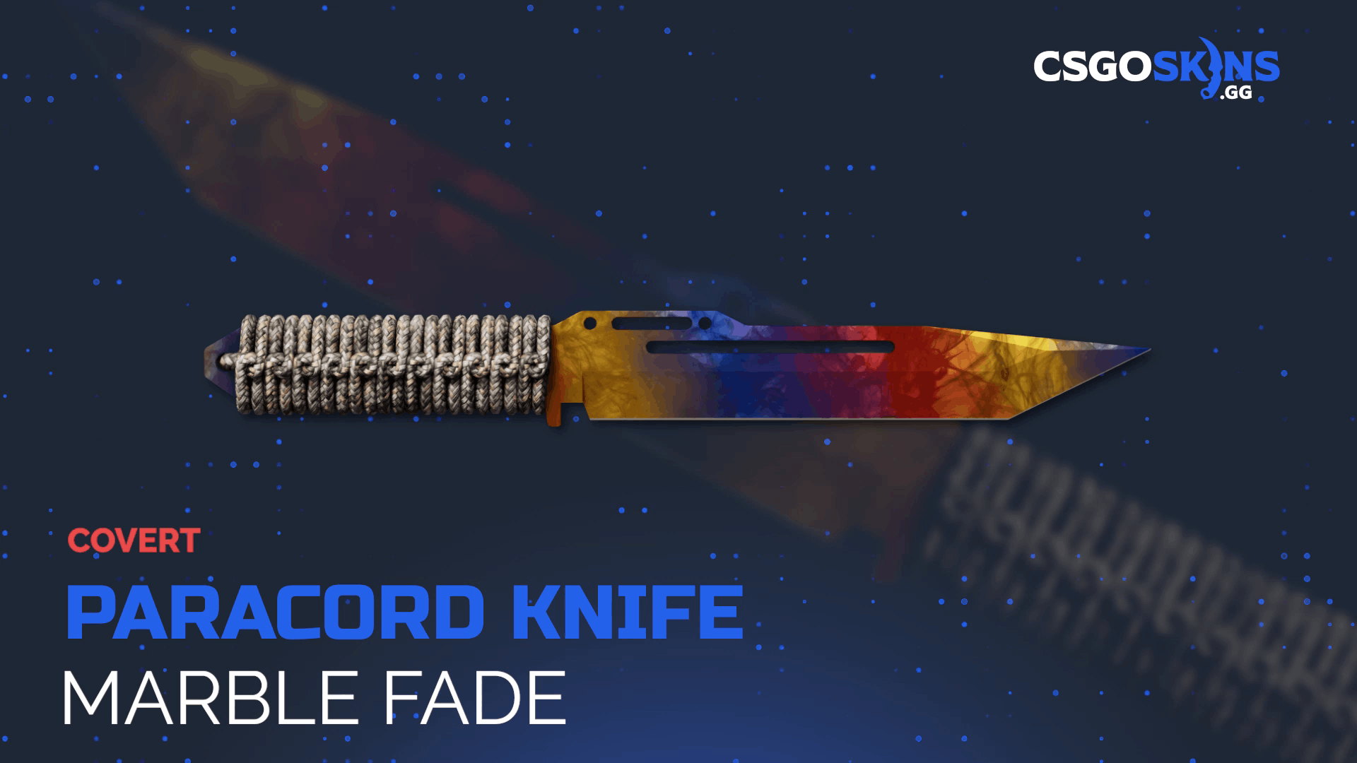 ★ Paracord Knife | Marble Fade Gameplay Showcase