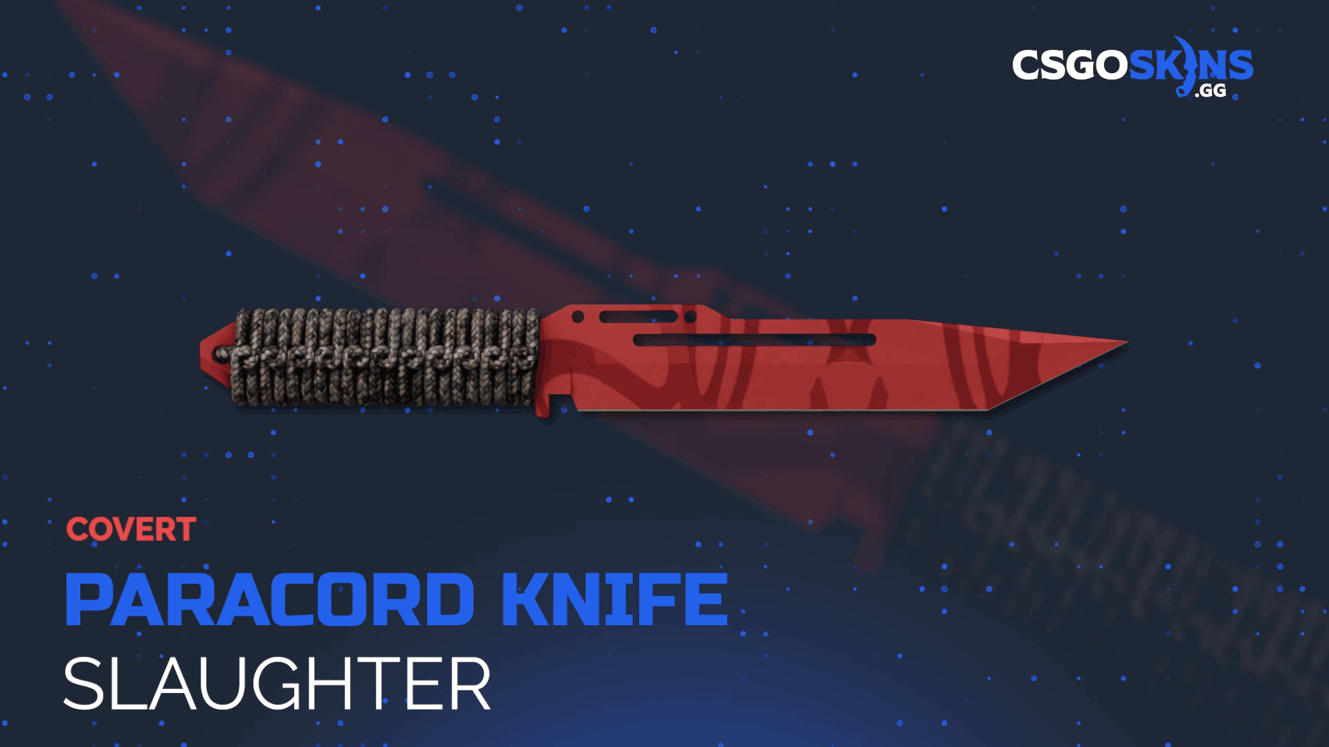 ★ Paracord Knife | Slaughter Gameplay Showcase