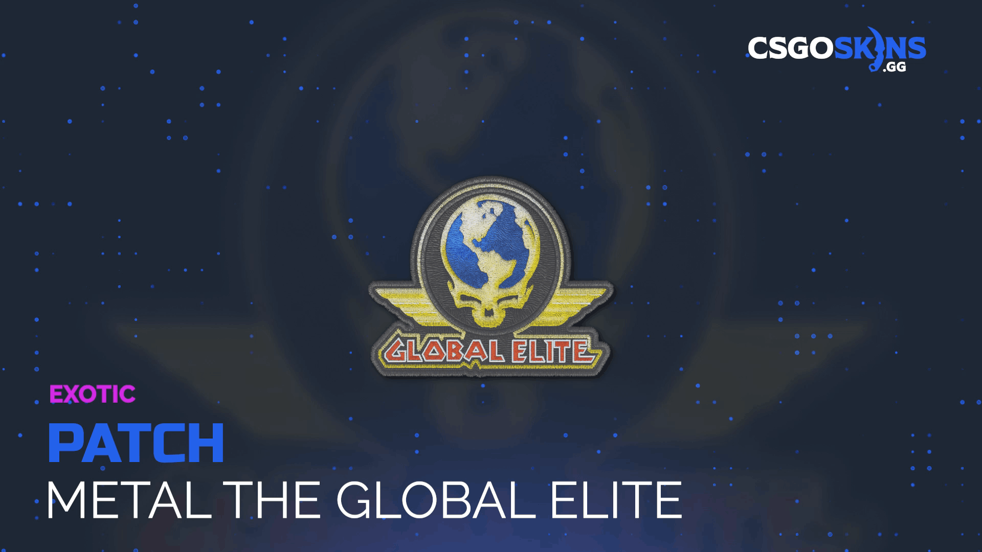 Patch | Metal The Global Elite Gameplay Showcase