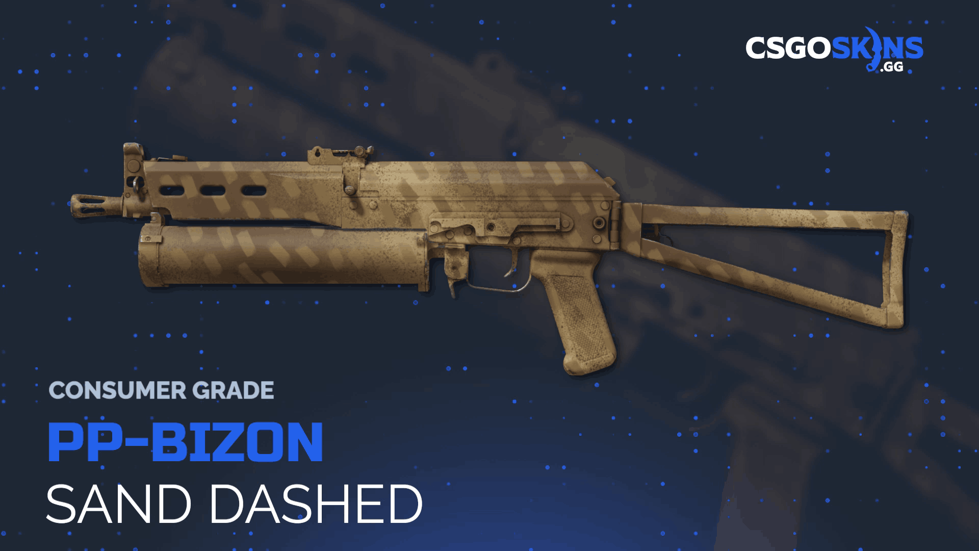 PP-Bizon | Sand Dashed Gameplay Showcase
