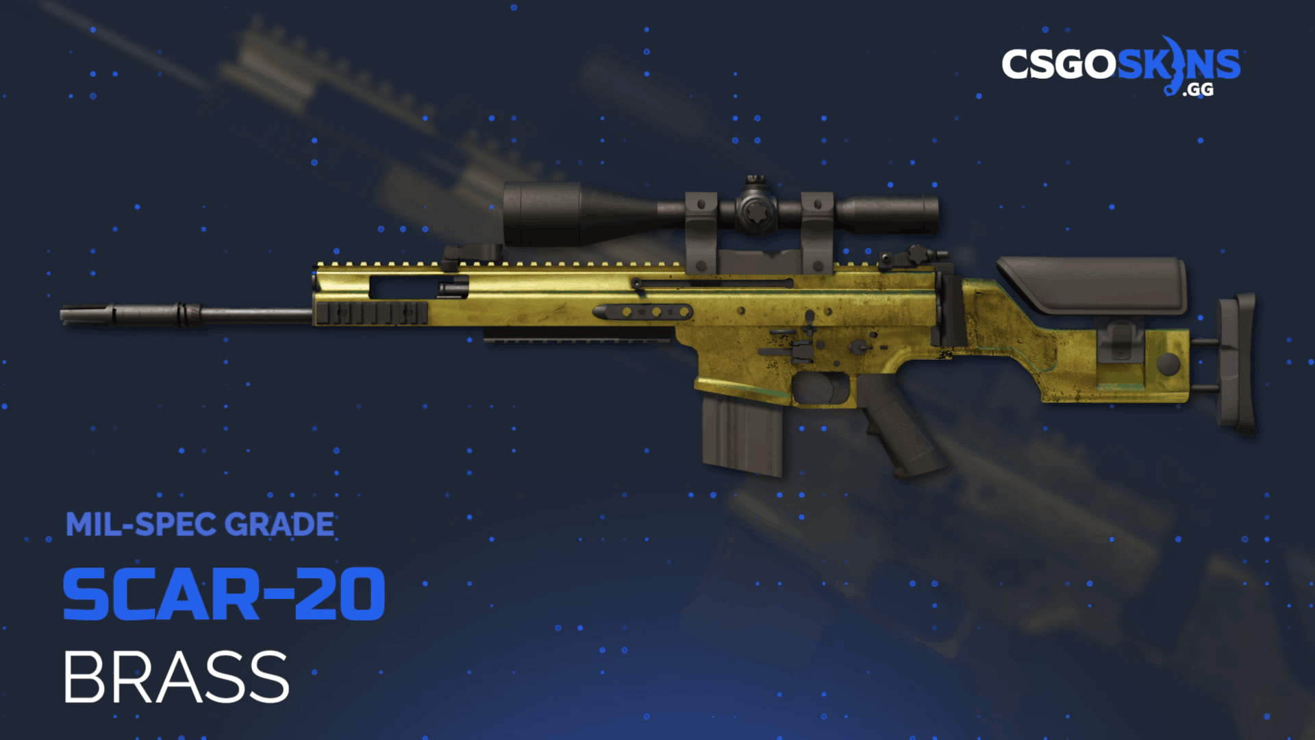 SCAR-20 | Brass Gameplay Showcase