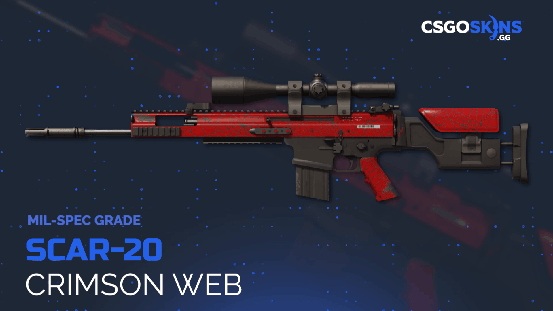 SCAR-20 | Crimson Web Gameplay Showcase