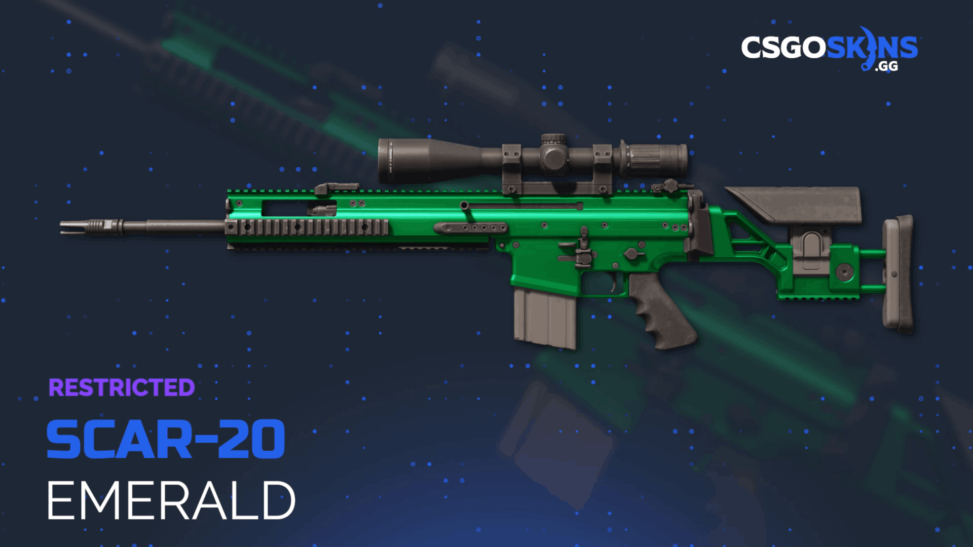 SCAR-20 | Emerald Gameplay Showcase
