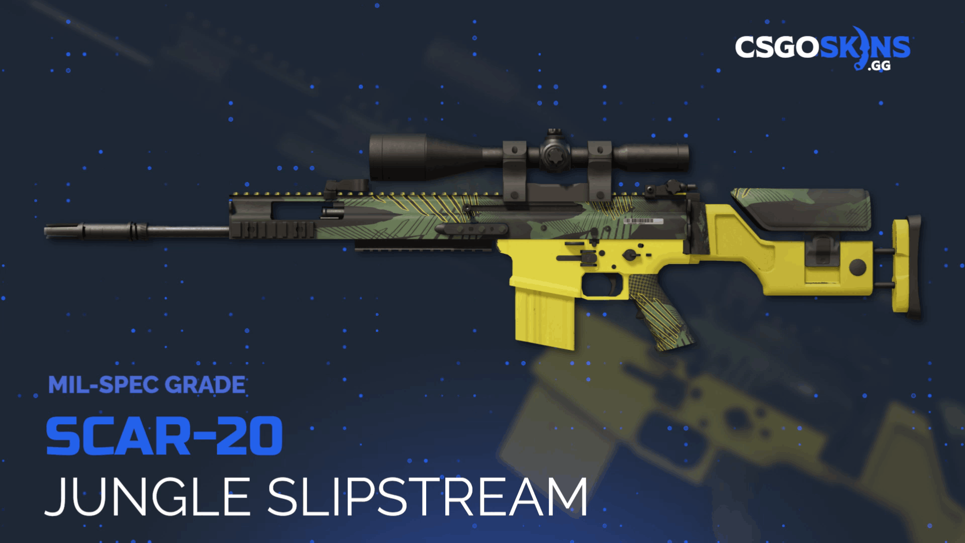SCAR-20 | Jungle Slipstream Gameplay Showcase