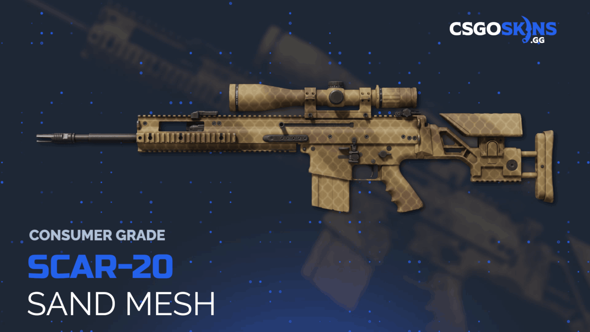 SCAR-20 | Sand Mesh Gameplay Showcase