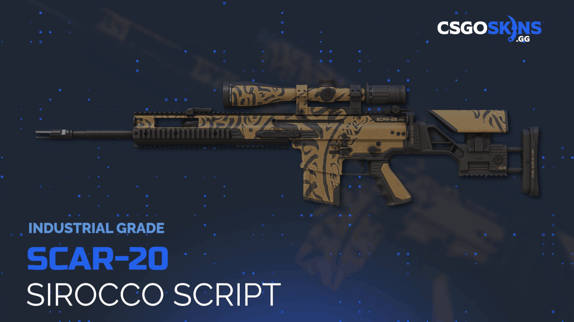 SCAR-20 | Sirocco Script Gameplay Showcase