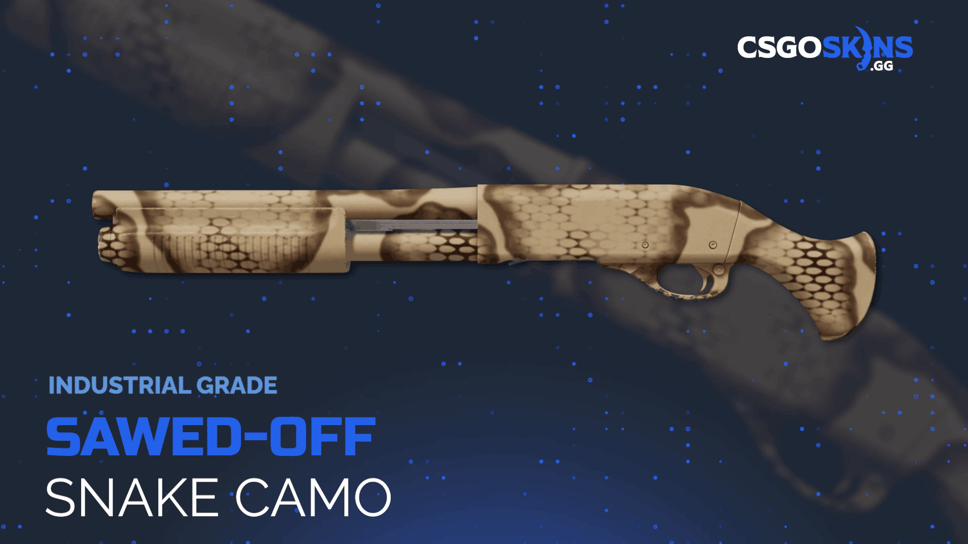 Sawed-Off | Snake Camo Gameplay Showcase