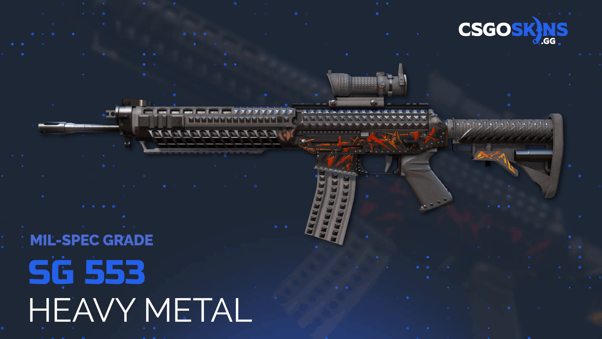 SG 553 | Heavy Metal Gameplay Showcase