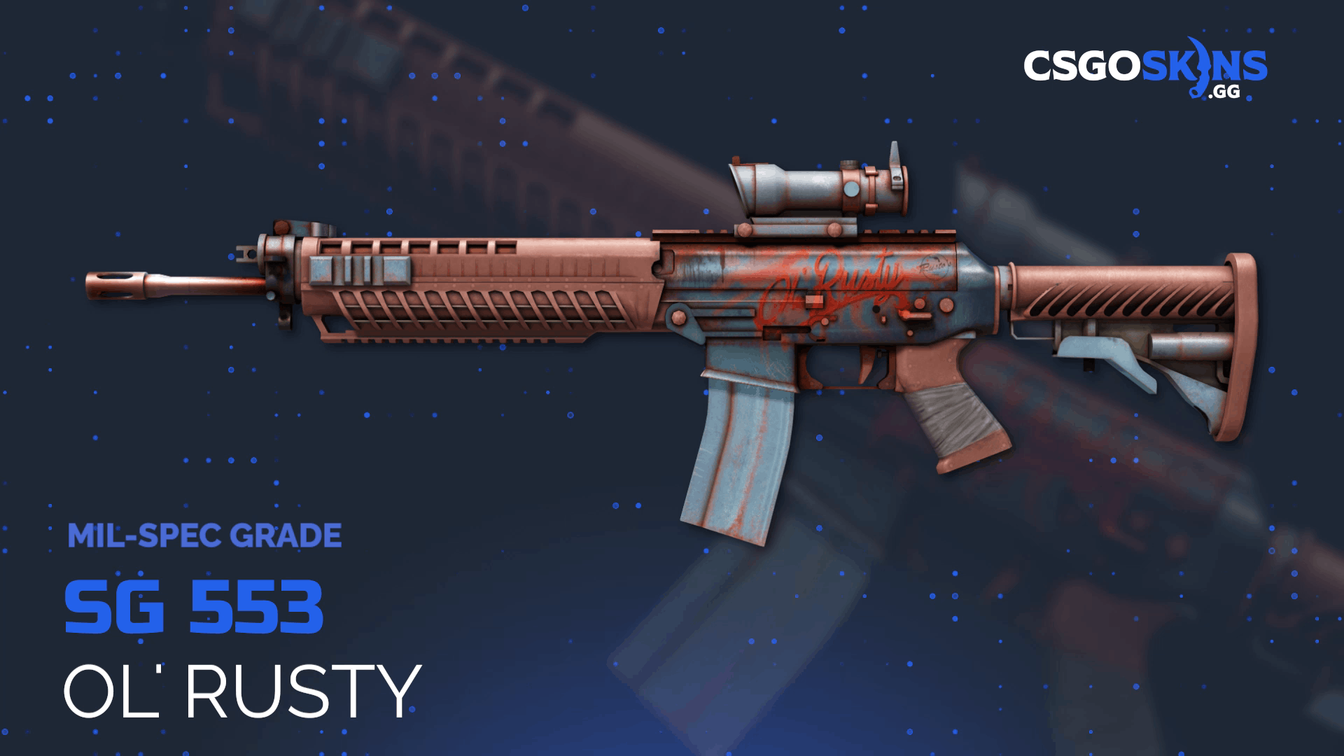SG 553 | Ol' Rusty Gameplay Showcase