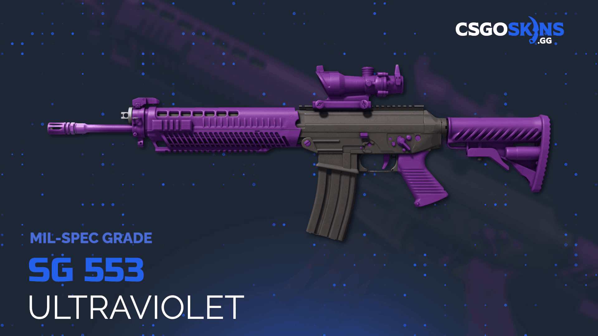 SG 553 | Ultraviolet Gameplay Showcase