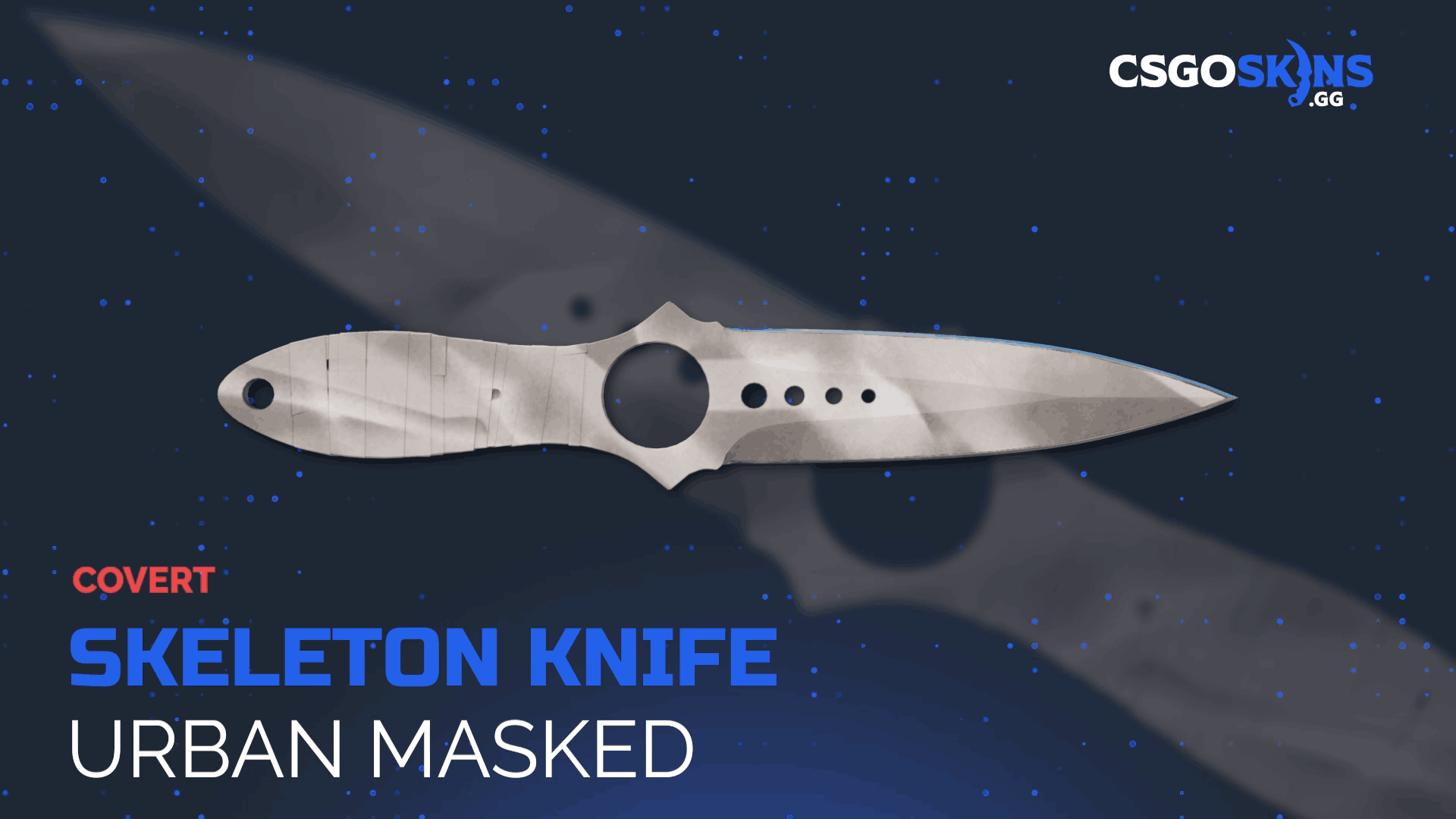★ Skeleton Knife | Urban Masked Gameplay Showcase