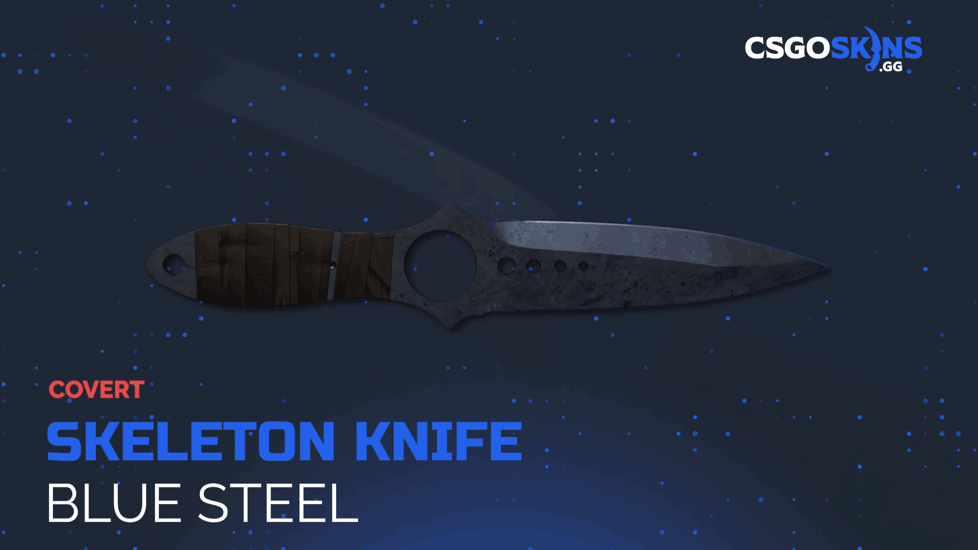 ★ Skeleton Knife | Blue Steel Gameplay Showcase