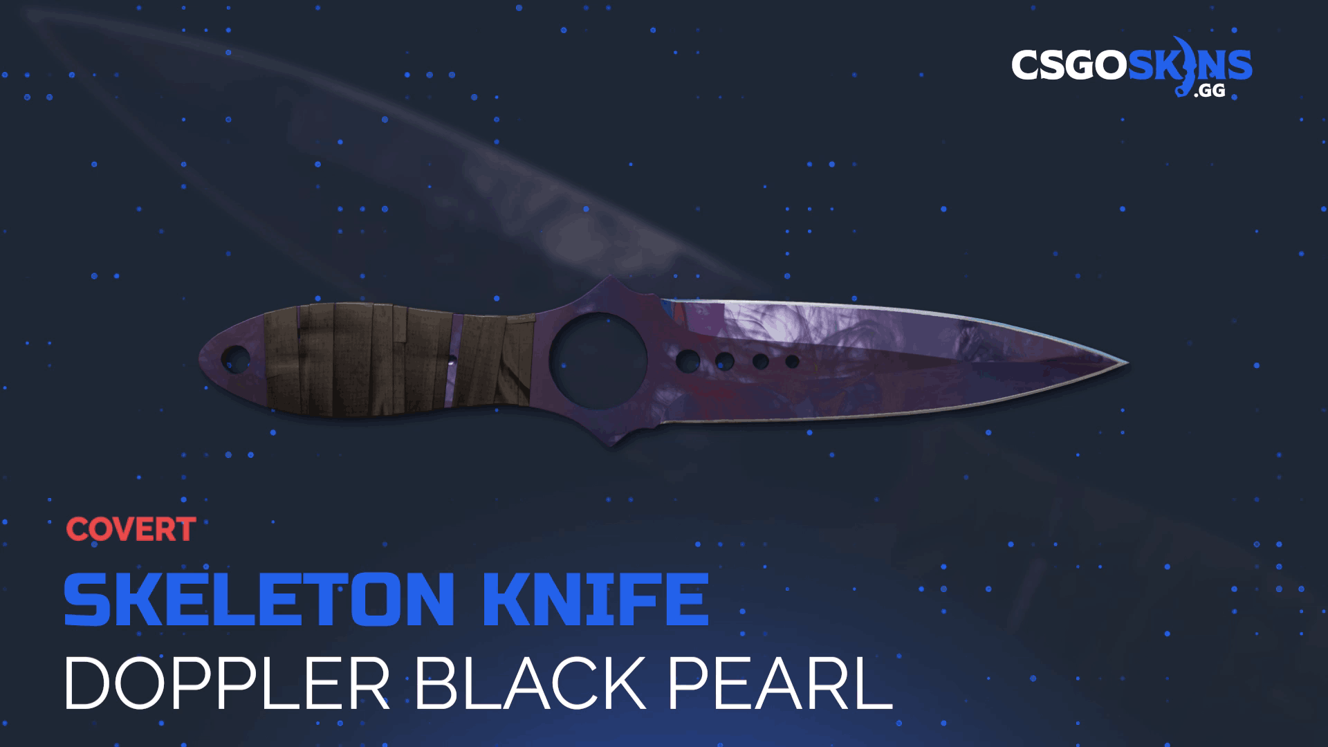 ★ Skeleton Knife | Doppler Black Pearl Gameplay Showcase