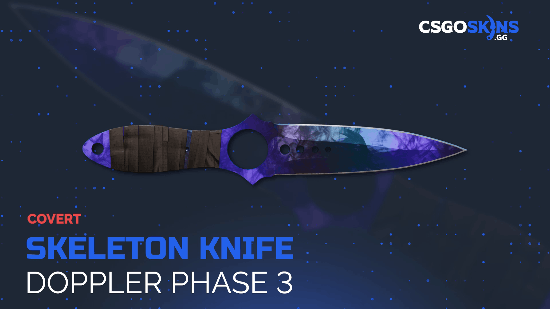 ★ Skeleton Knife | Doppler Phase 3 Gameplay Showcase