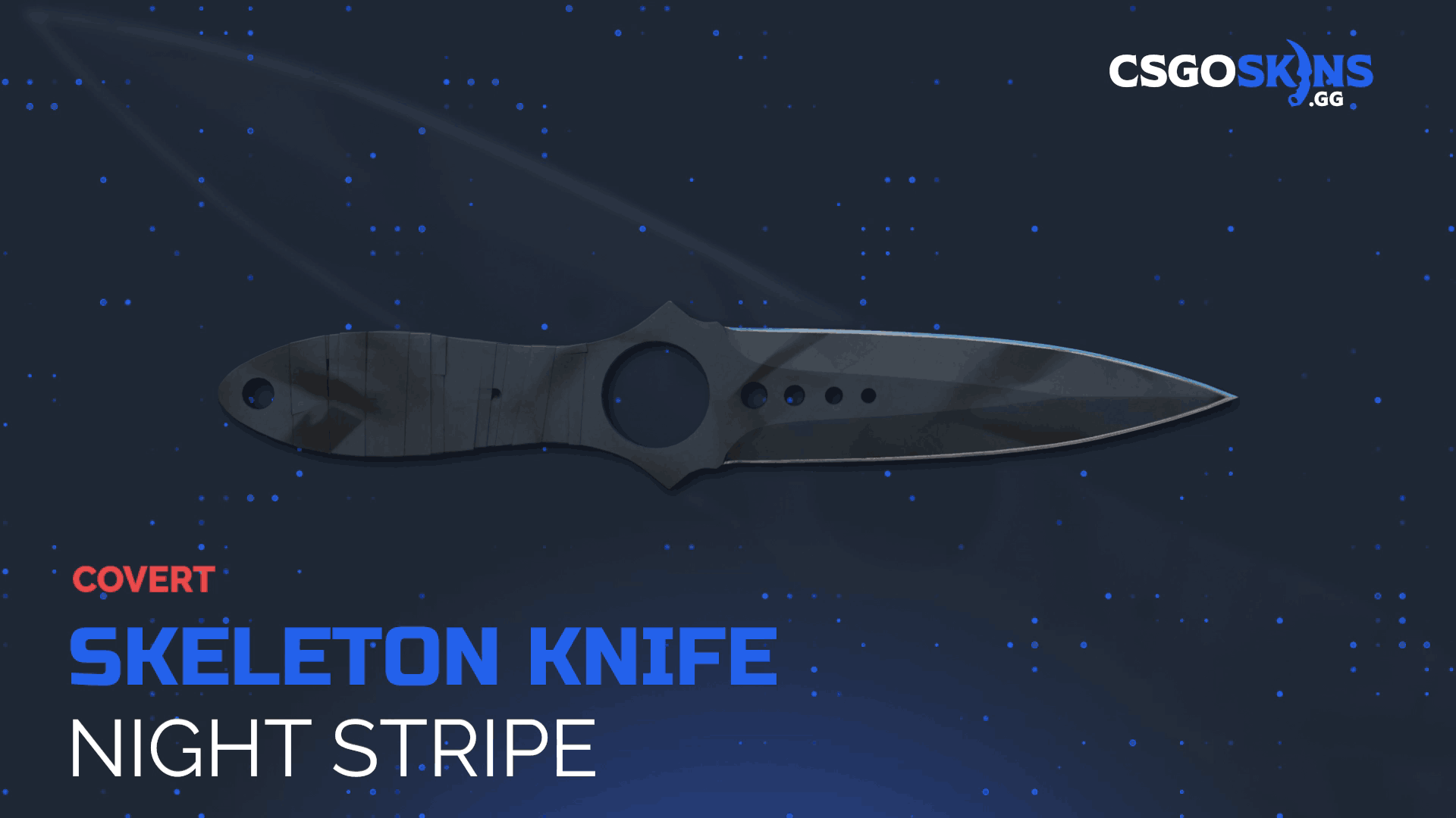 ★ Skeleton Knife | Night Stripe Gameplay Showcase