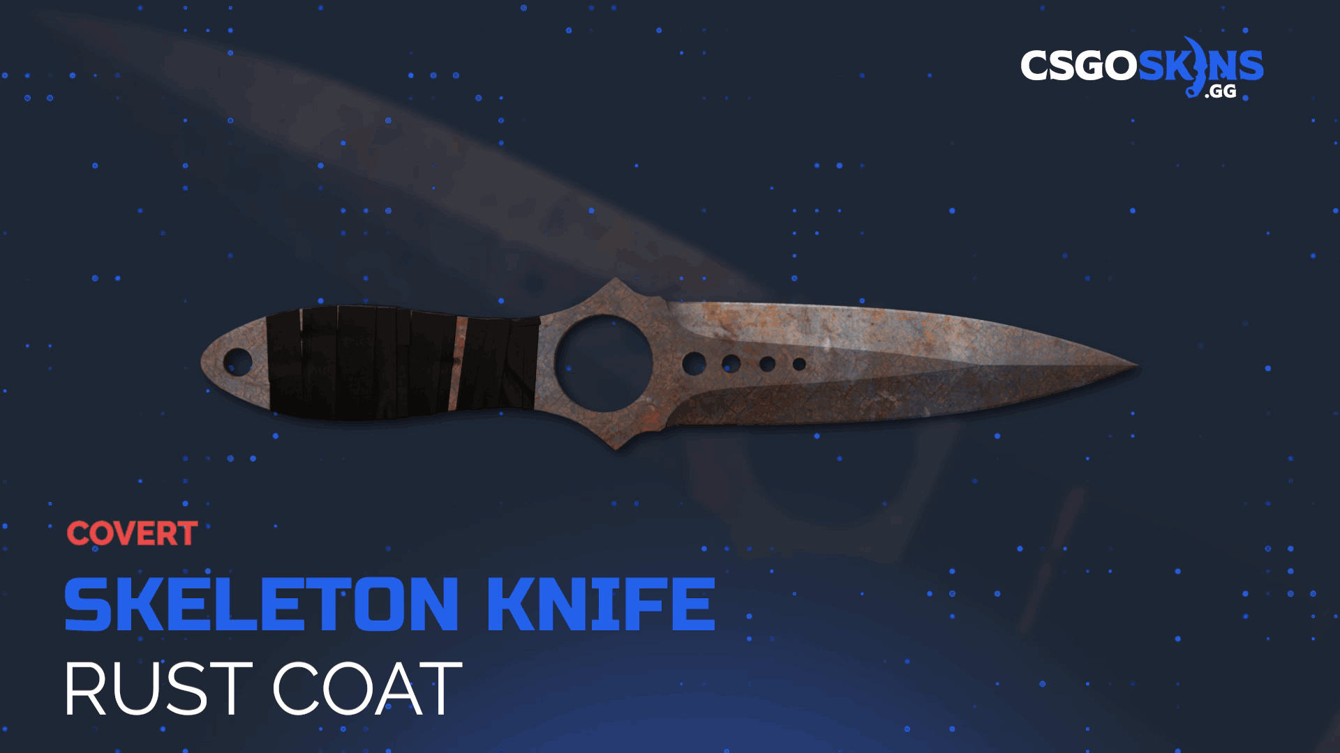 ★ Skeleton Knife | Rust Coat Gameplay Showcase