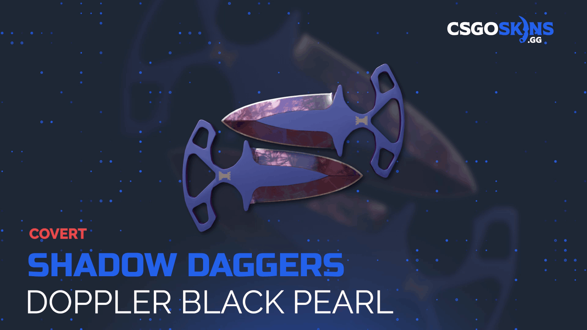 ★ Shadow Daggers | Doppler Black Pearl Gameplay Showcase
