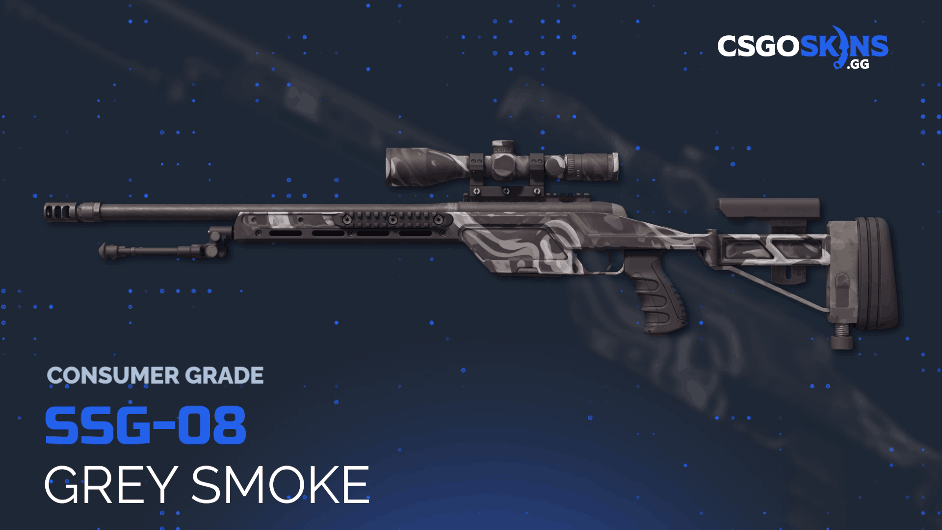 SSG 08 | Grey Smoke Gameplay Showcase