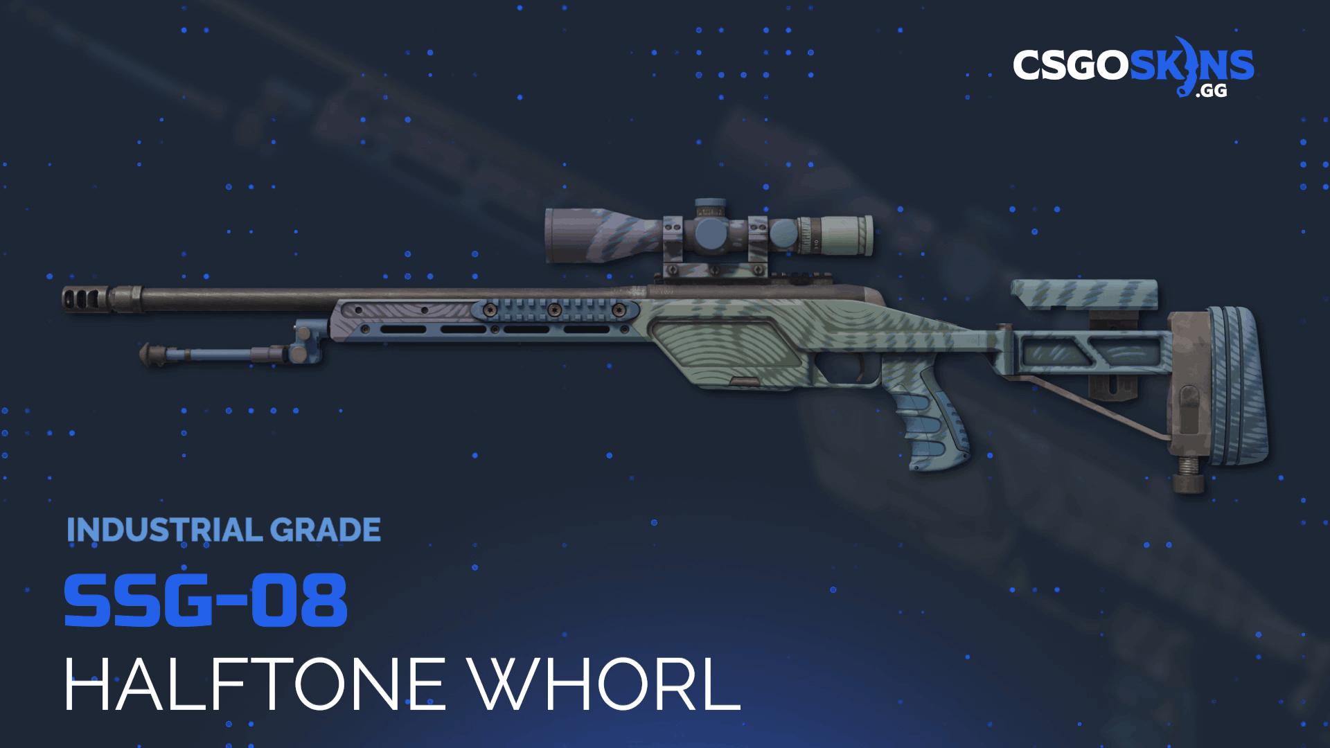 SSG 08 | Halftone Whorl Gameplay Showcase