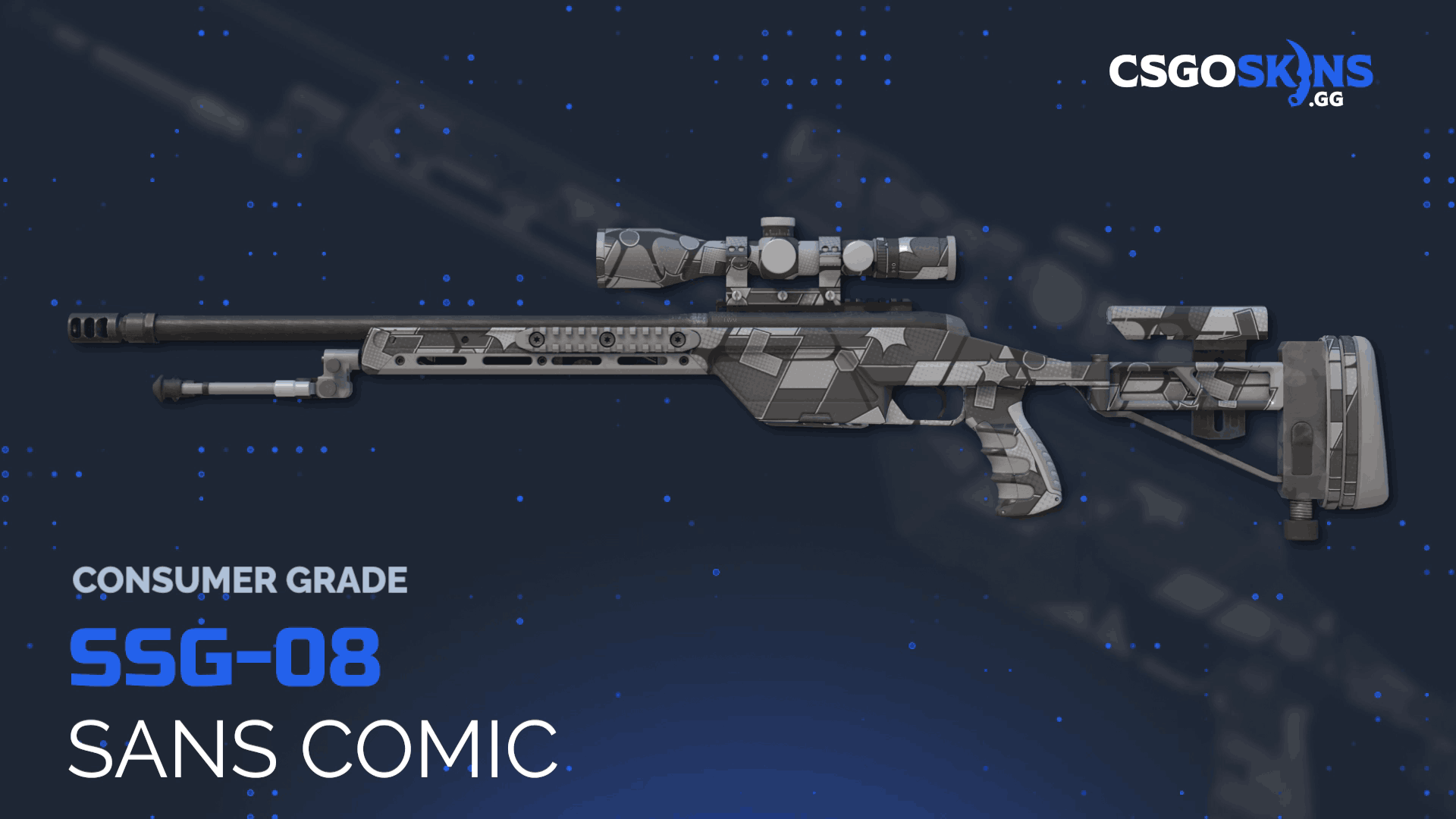 SSG 08 | Sans Comic Gameplay Showcase