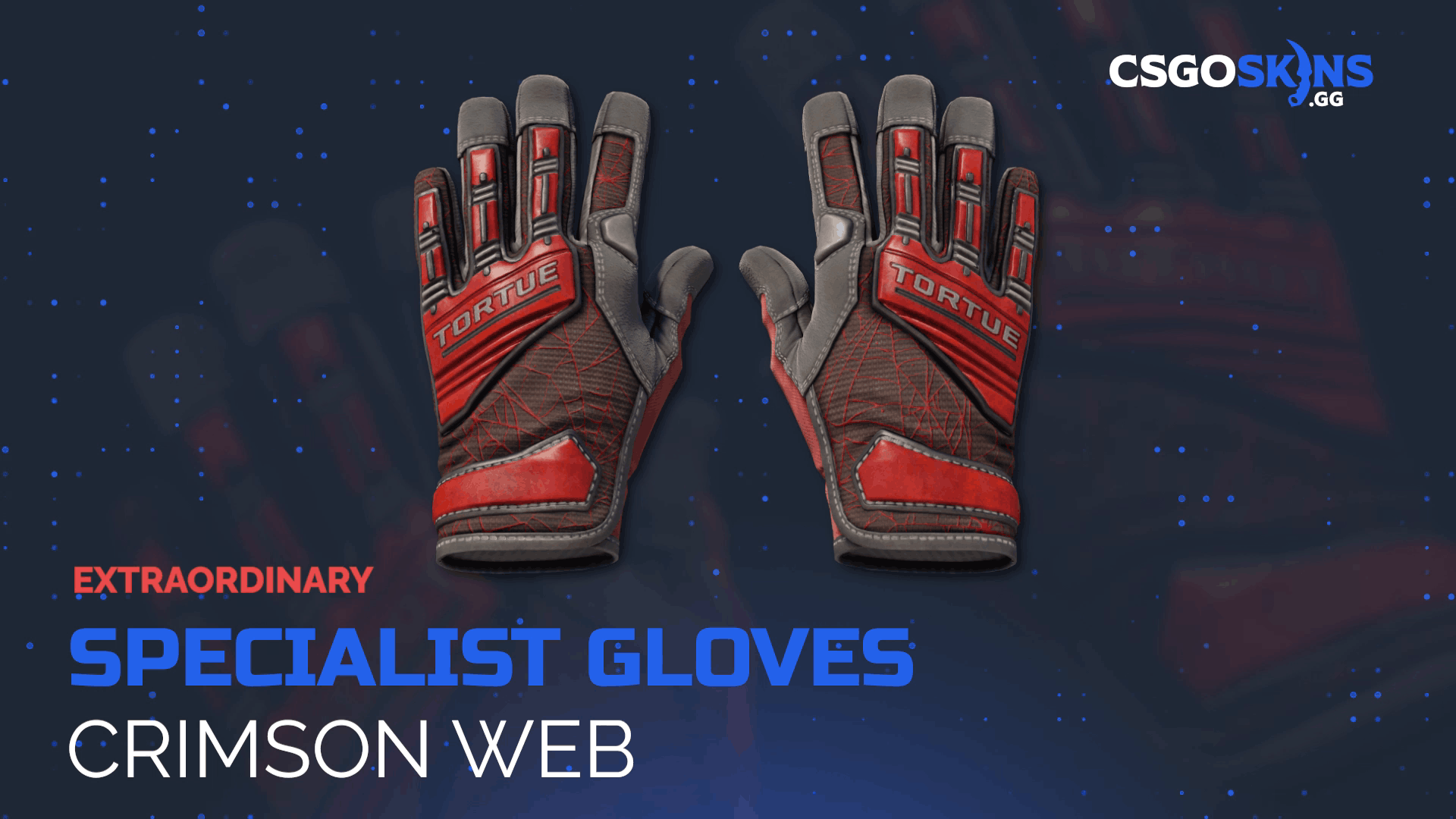 ★ Specialist Gloves | Crimson Web Gameplay Showcase