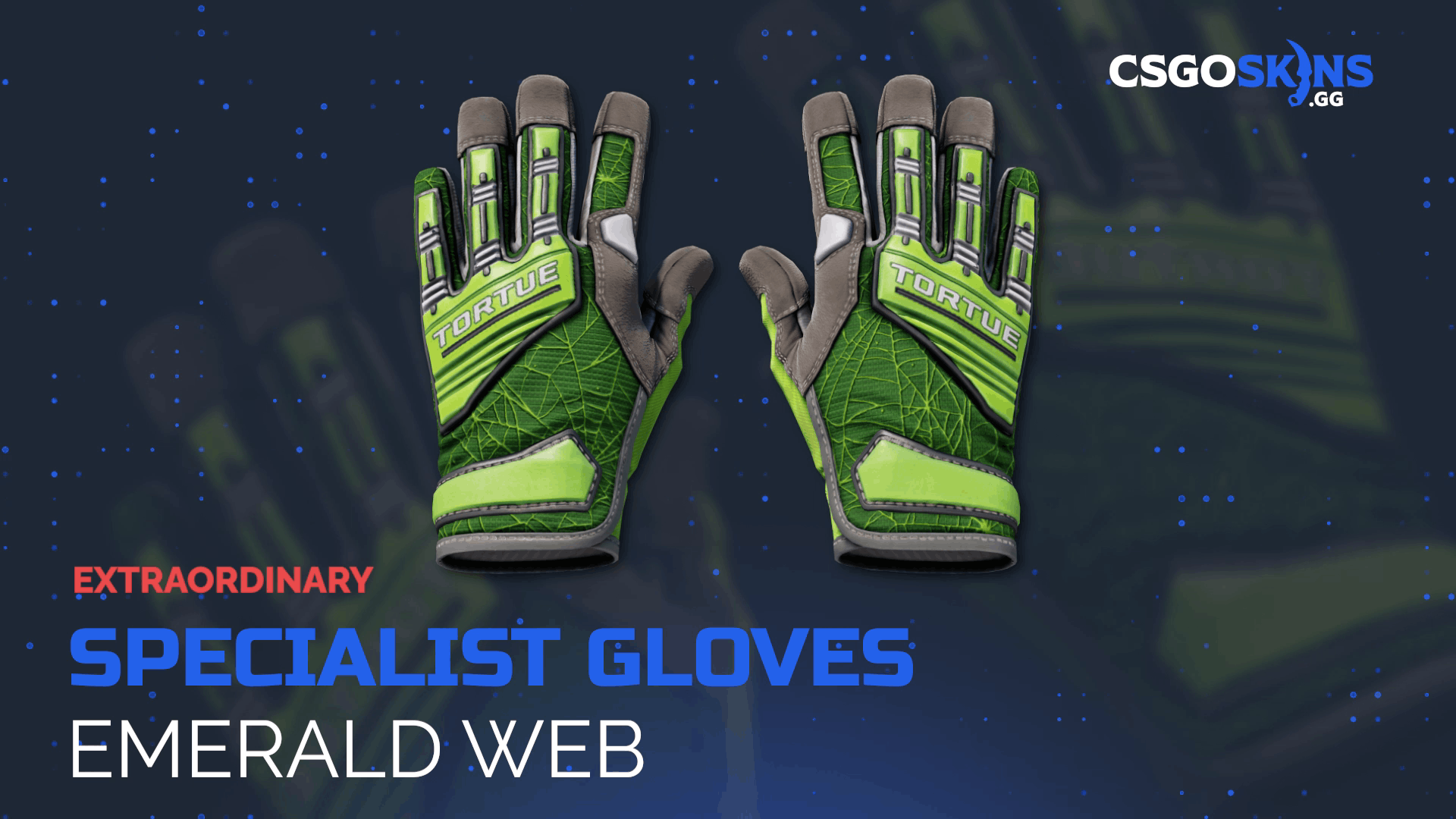 ★ Specialist Gloves | Emerald Web Gameplay Showcase