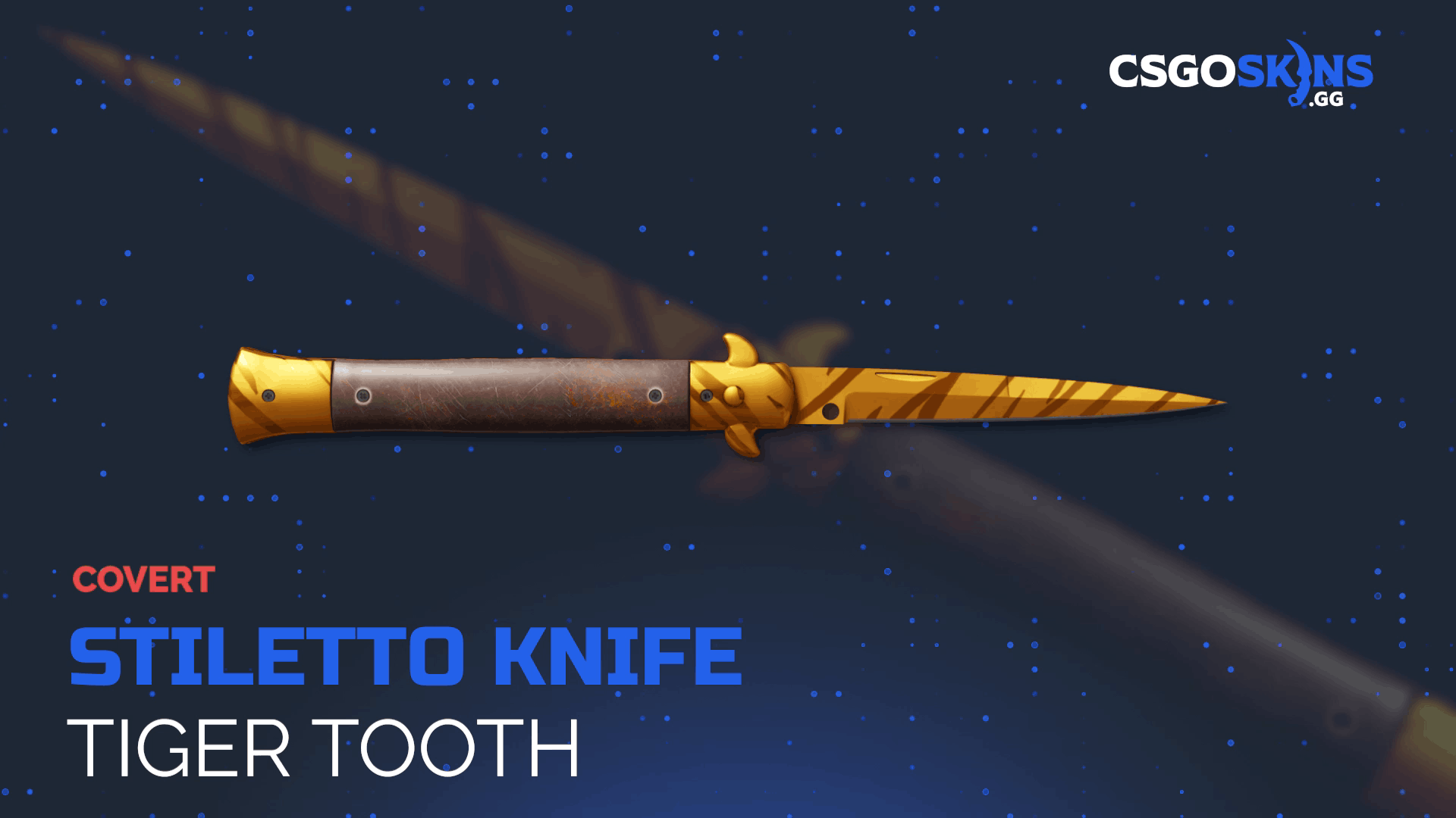 ★ Stiletto Knife | Tiger Tooth Gameplay Showcase