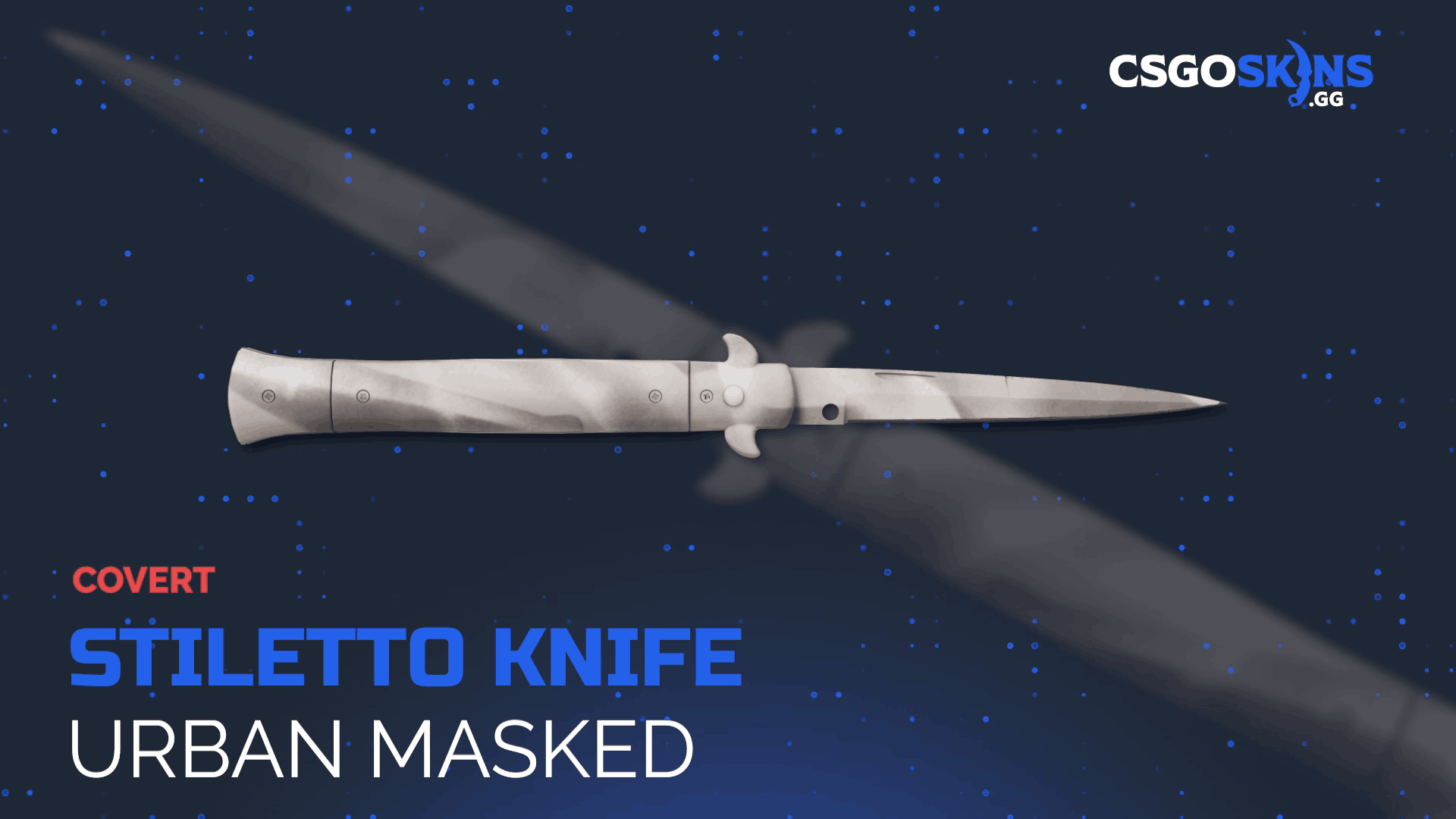 ★ Stiletto Knife | Urban Masked Gameplay Showcase