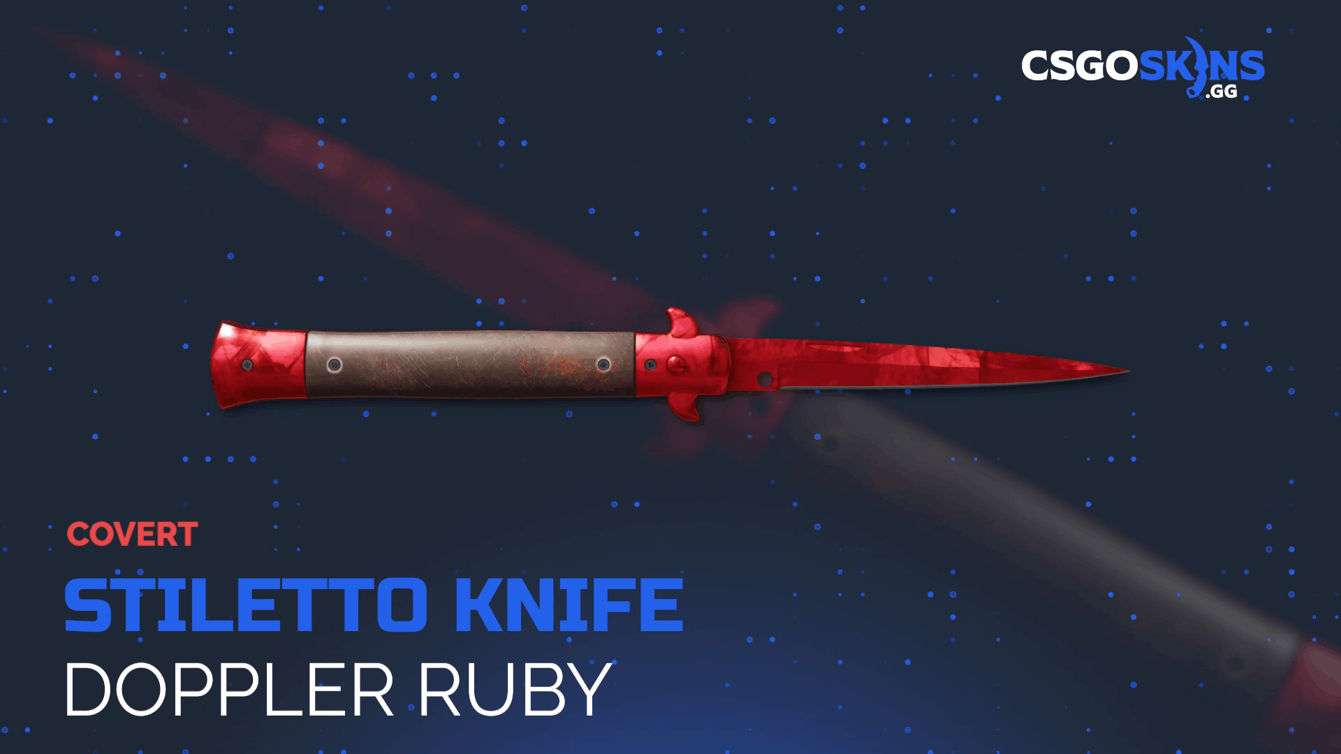 ★ Stiletto Knife | Doppler Ruby Gameplay Showcase