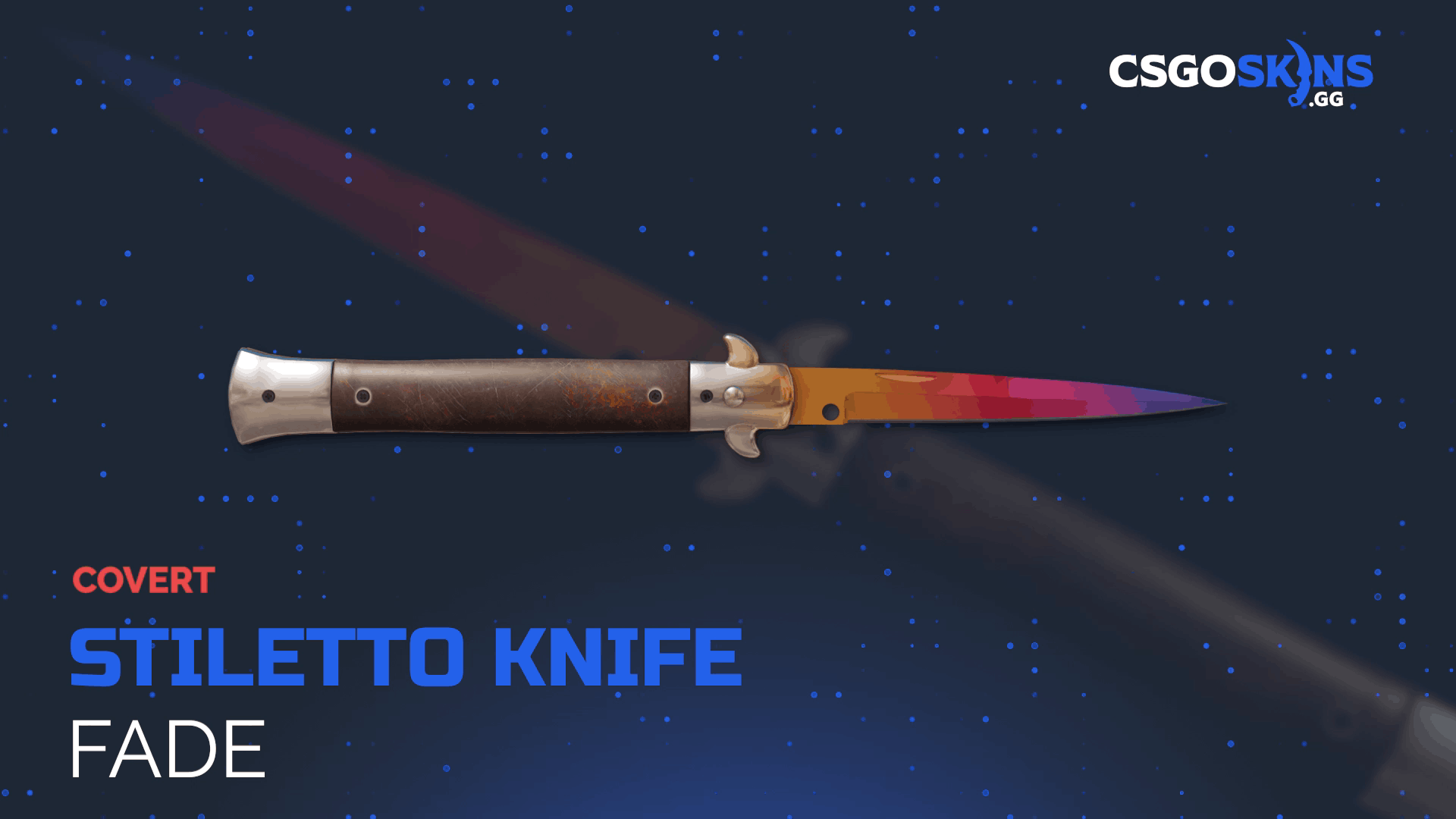 ★ Stiletto Knife | Fade Gameplay Showcase