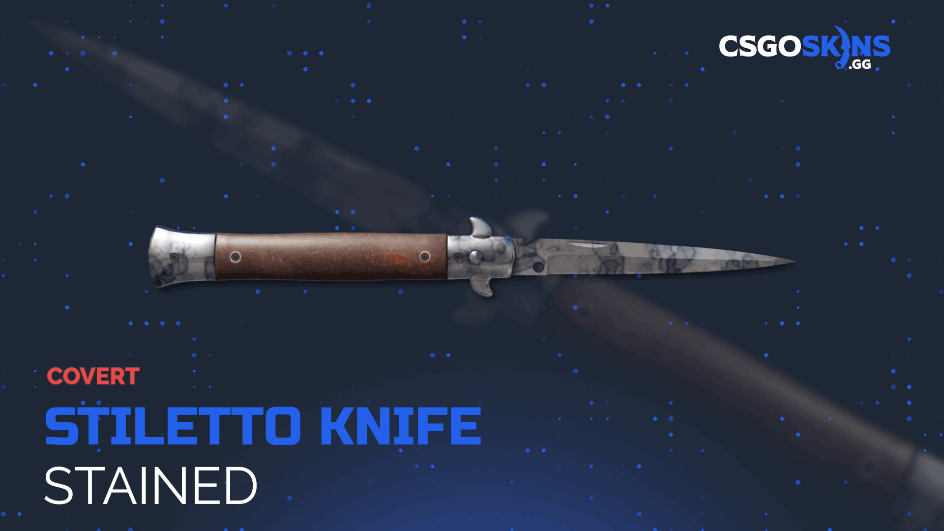 ★ Stiletto Knife | Stained Gameplay Showcase