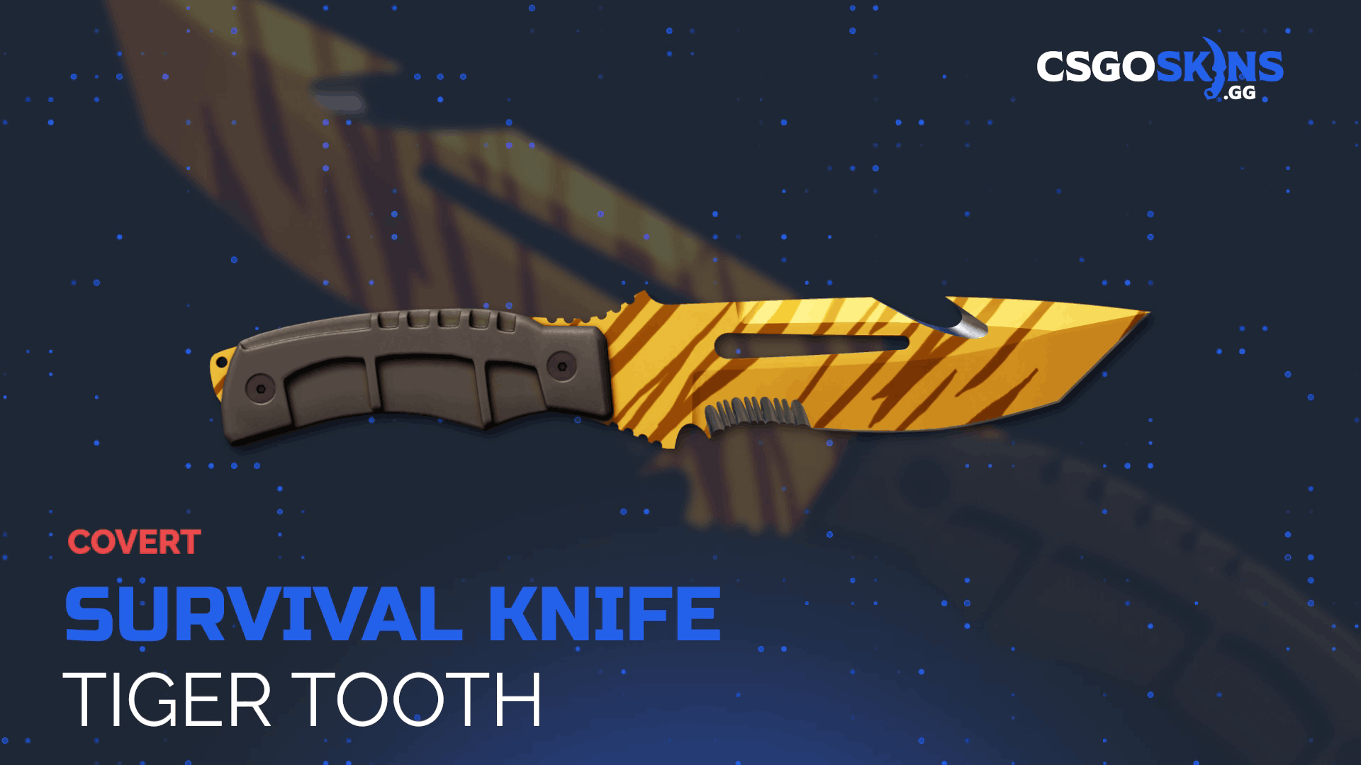 ★ Survival Knife | Tiger Tooth Gameplay Showcase