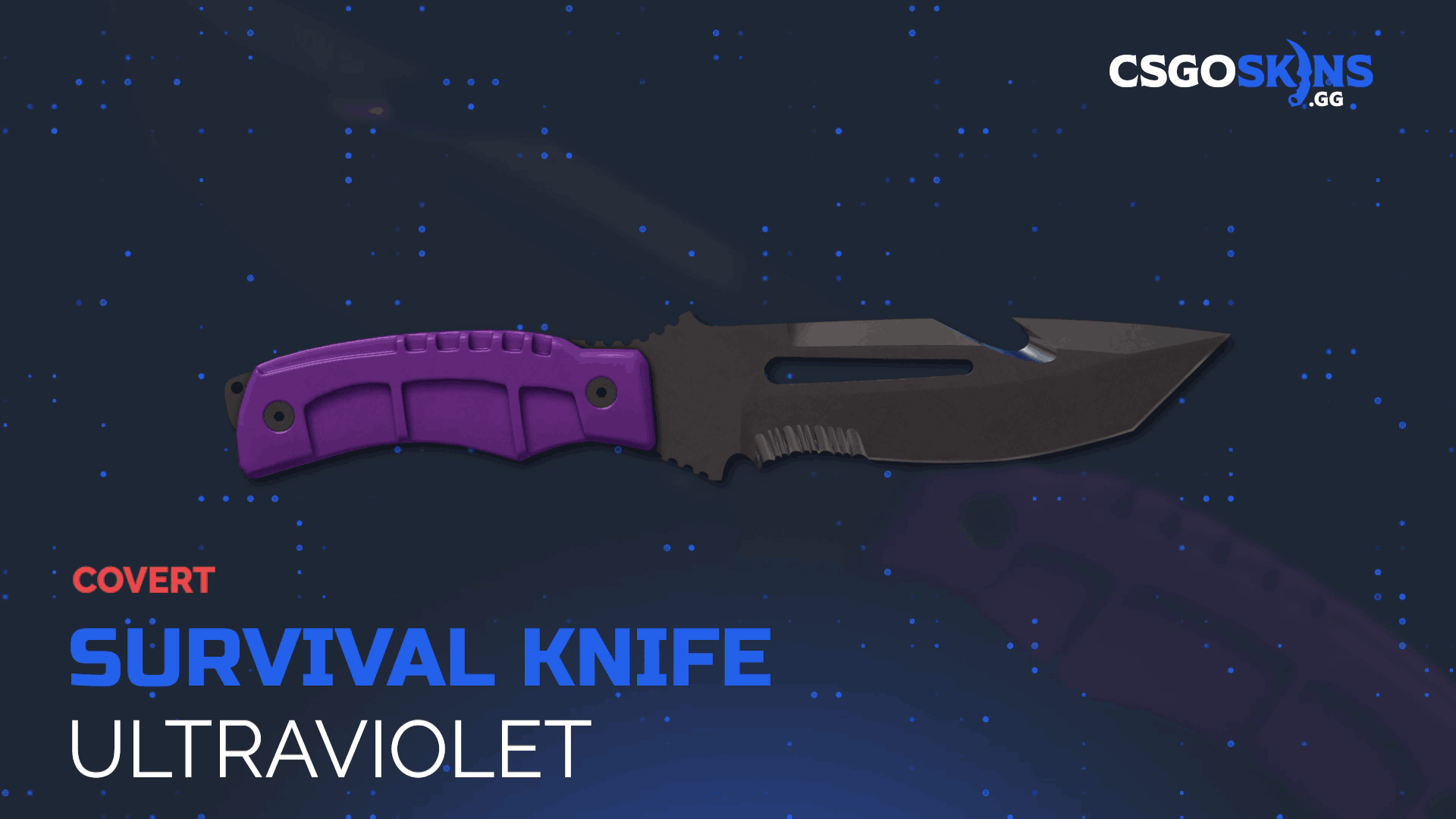★ Survival Knife | Ultraviolet Gameplay Showcase