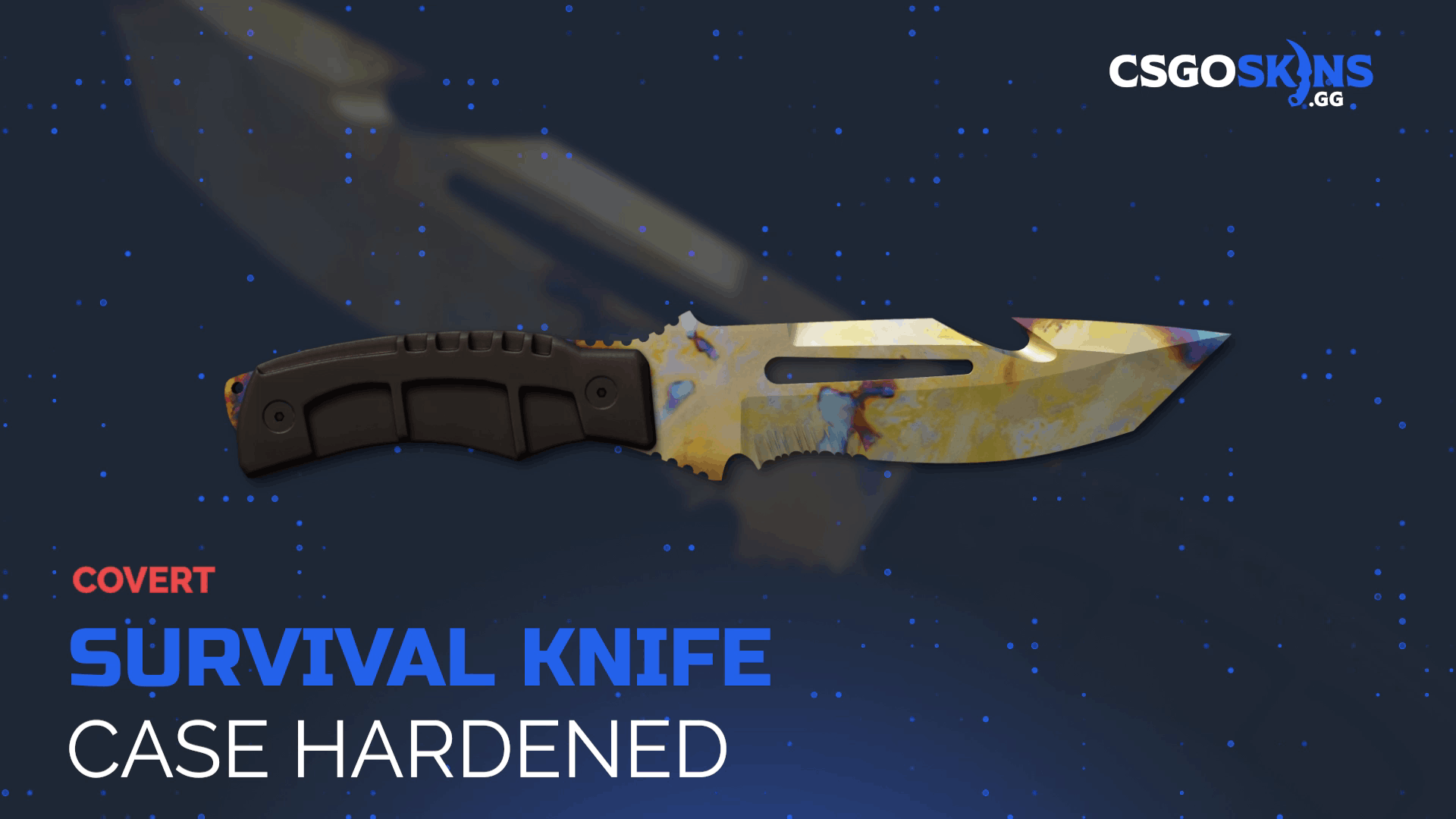 ★ Survival Knife | Case Hardened Gameplay Showcase