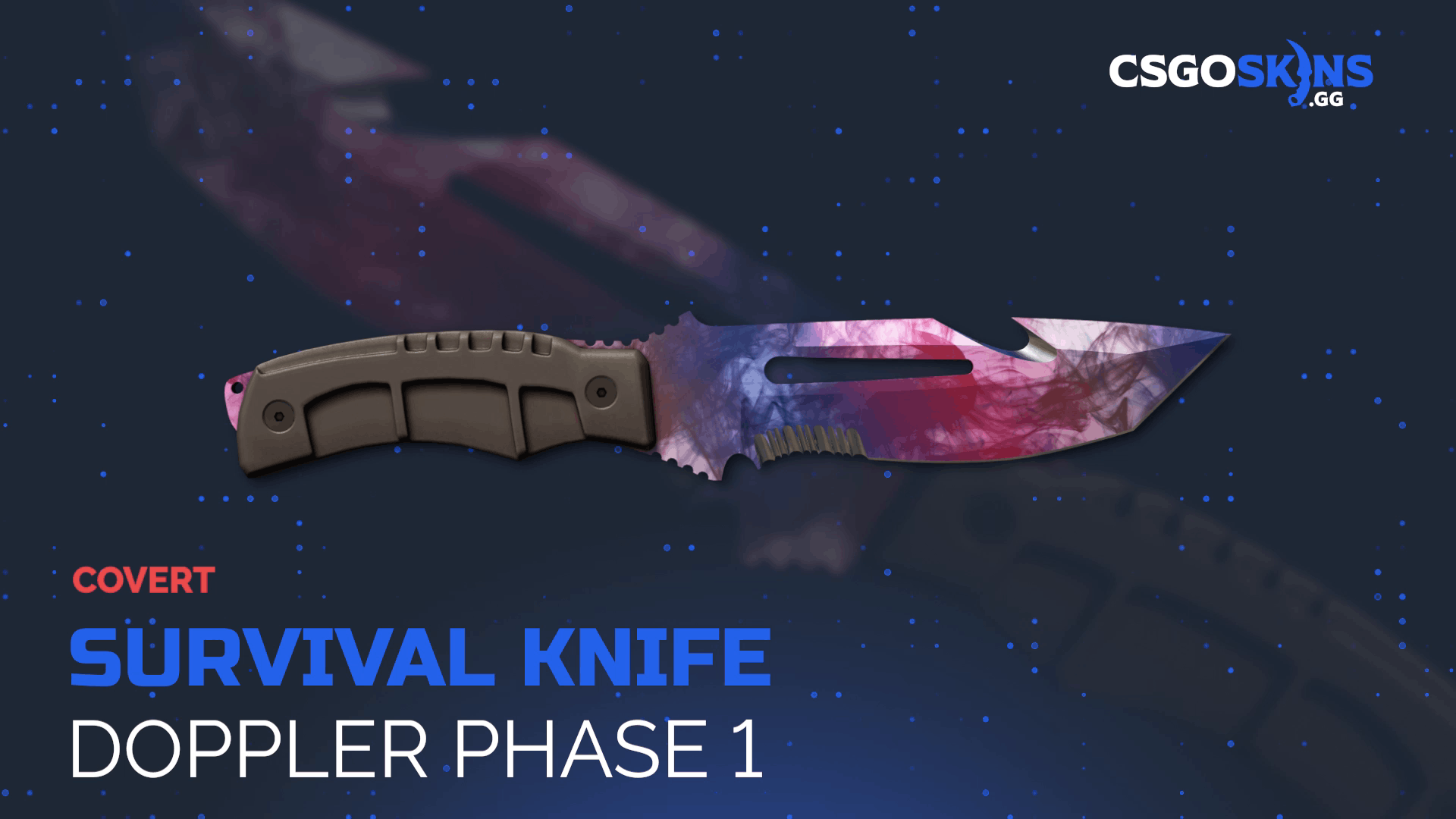 ★ Survival Knife | Doppler Phase 1 Gameplay Showcase