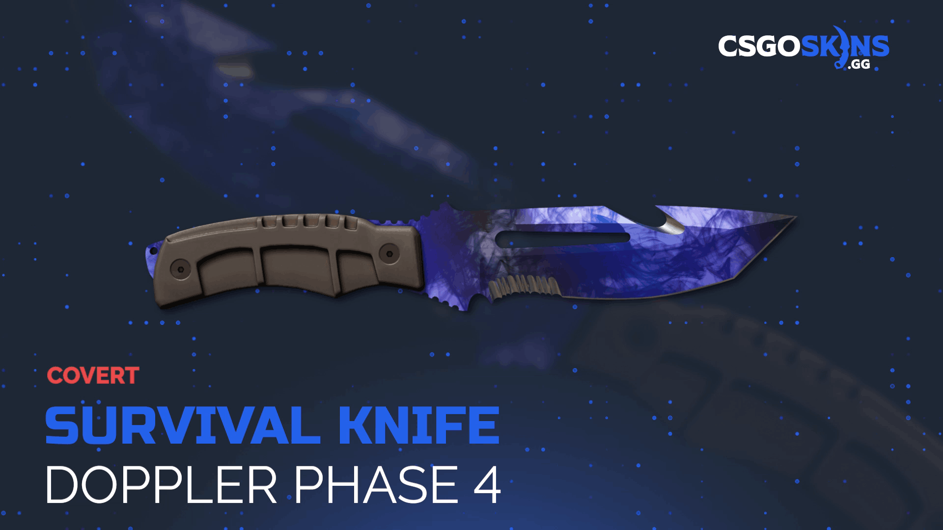 ★ Survival Knife | Doppler Phase 4 Gameplay Showcase